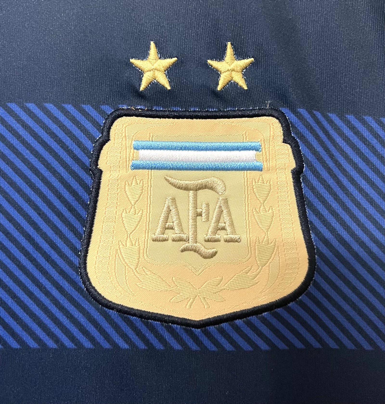 2014 Argentina Away Retro Jersey Fans Version - leoleo123123