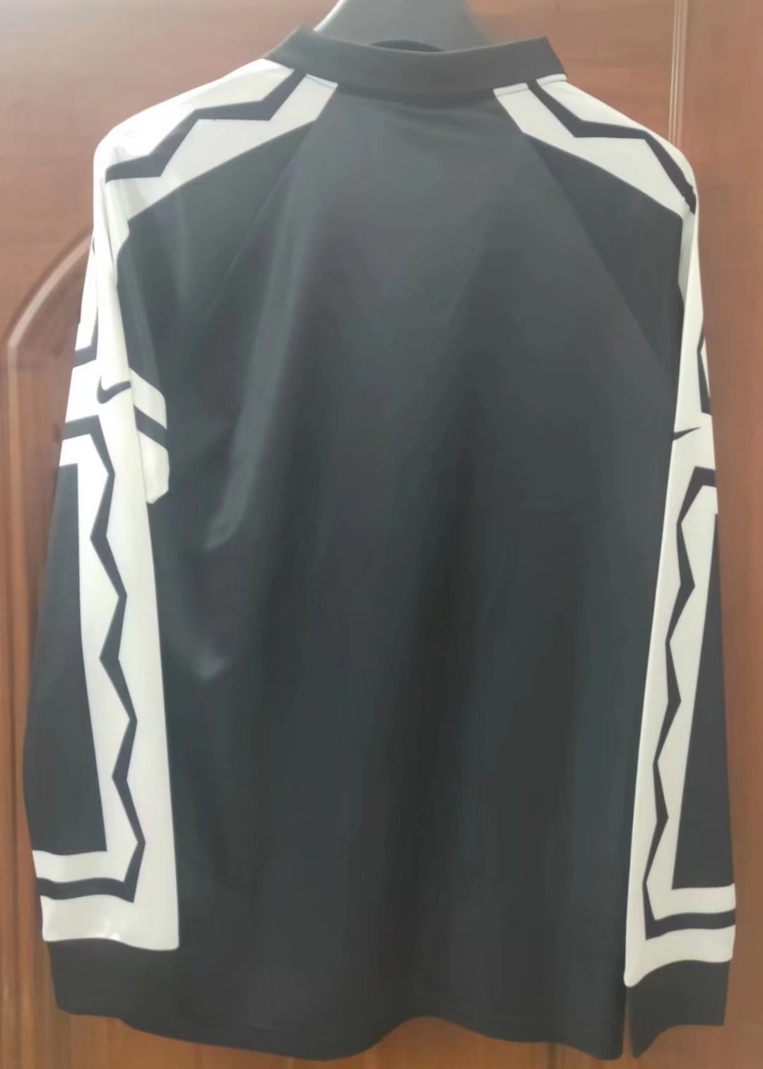 1995 Colo-Colo Away Black Retro Soccer Jersey Long Sleeve - leoleo123123
