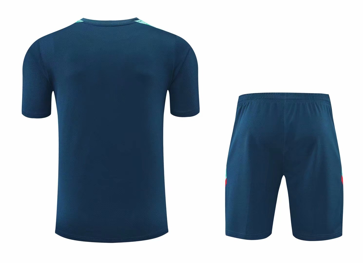 21-22 Arsenal Third Training Set--Short Sleeve and Short Pant Training Jersey - leoleo123123
