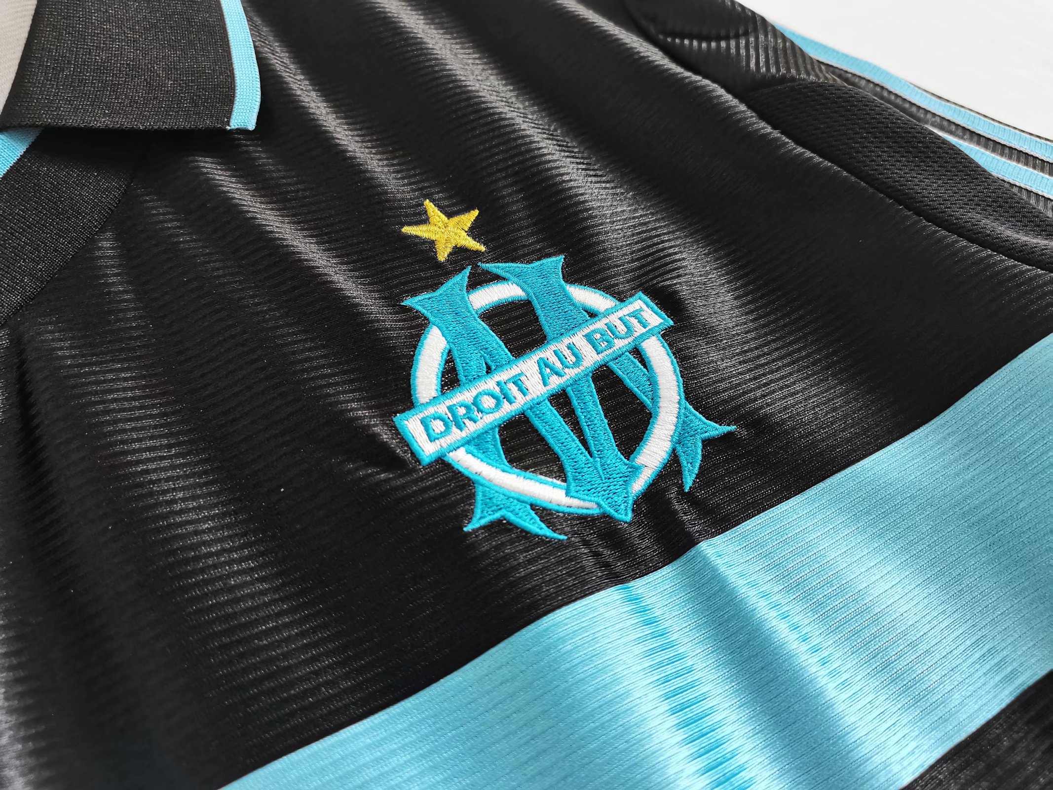 99/00 Marseille Third Retro Jersey - leoleo123123