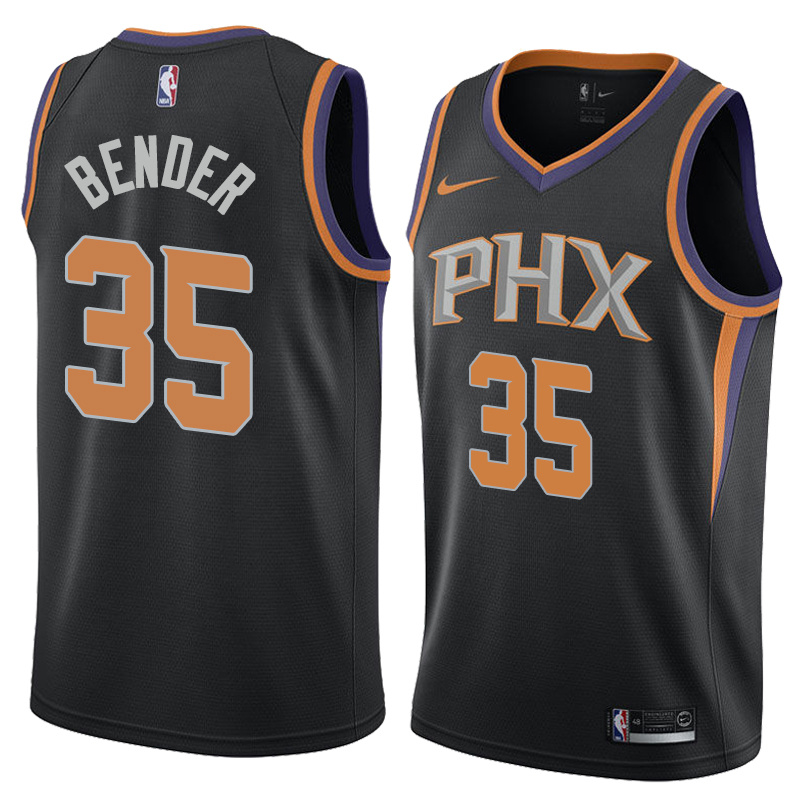 NBA Men Phoenix Suns Black #35 BENDER Jersey High Quality Name and Number Print - leoleo123123
