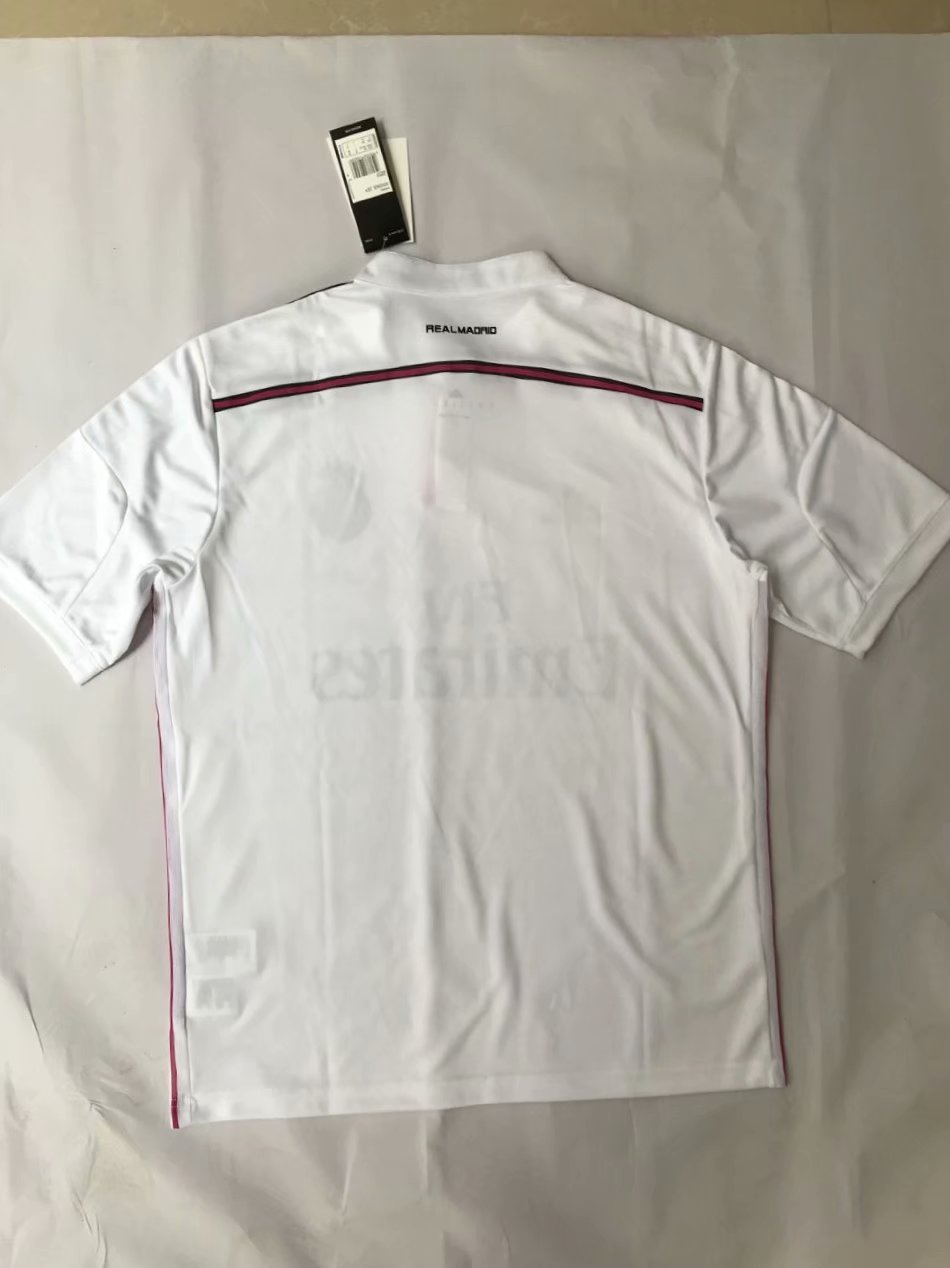 14-15 Real Madrid Home Retro Jersey - leoleo123123