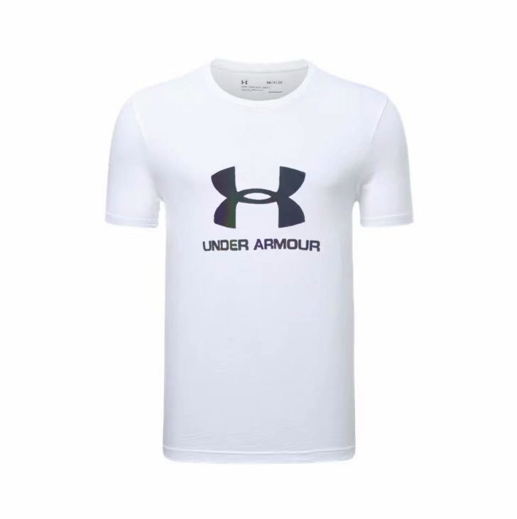 UNDER ARMOUR White Pure Cotton T-shirts - leoleo123123