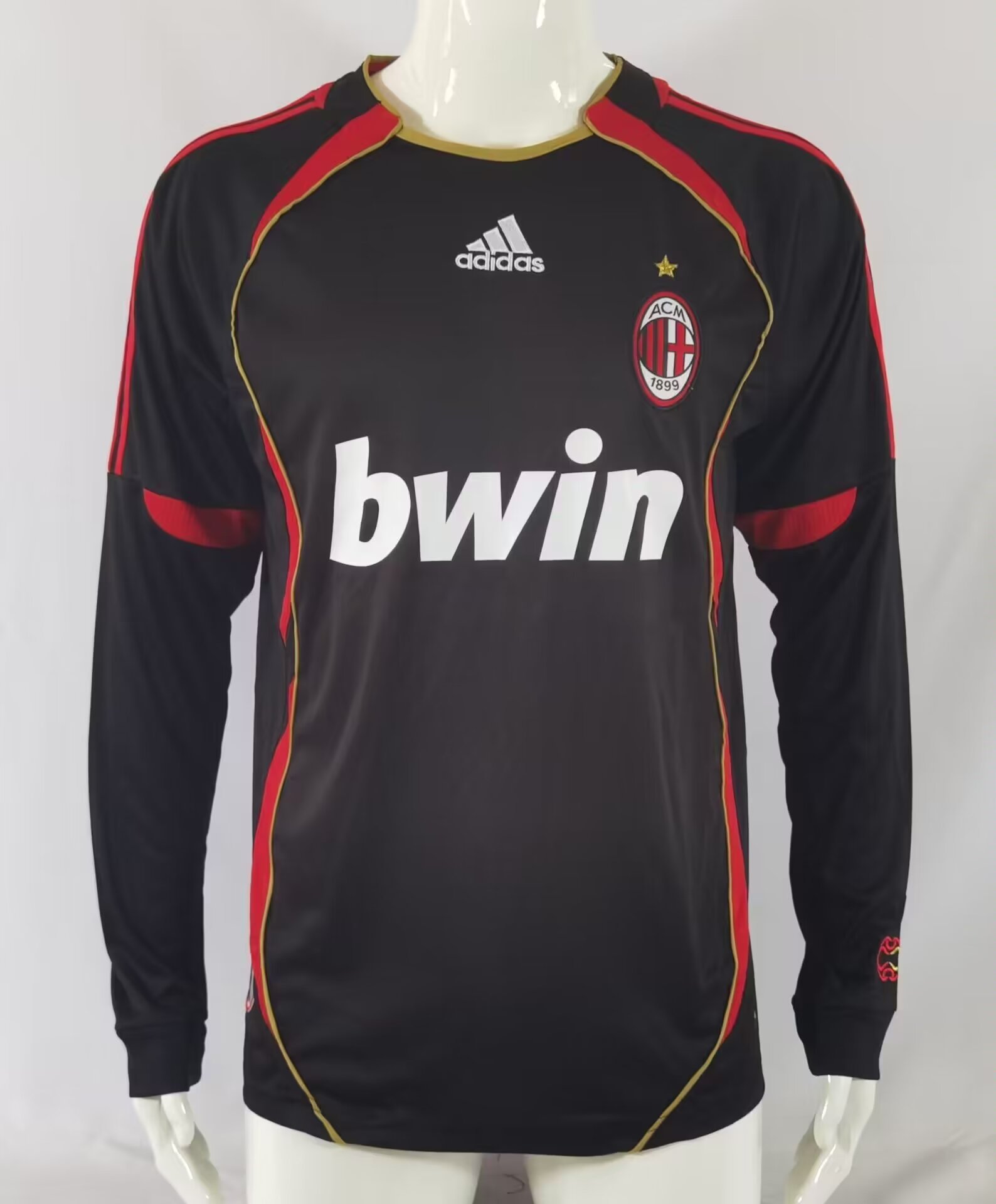 06-07 AC Milan Third Retro Jersey Long Sleeve - leoleo123123