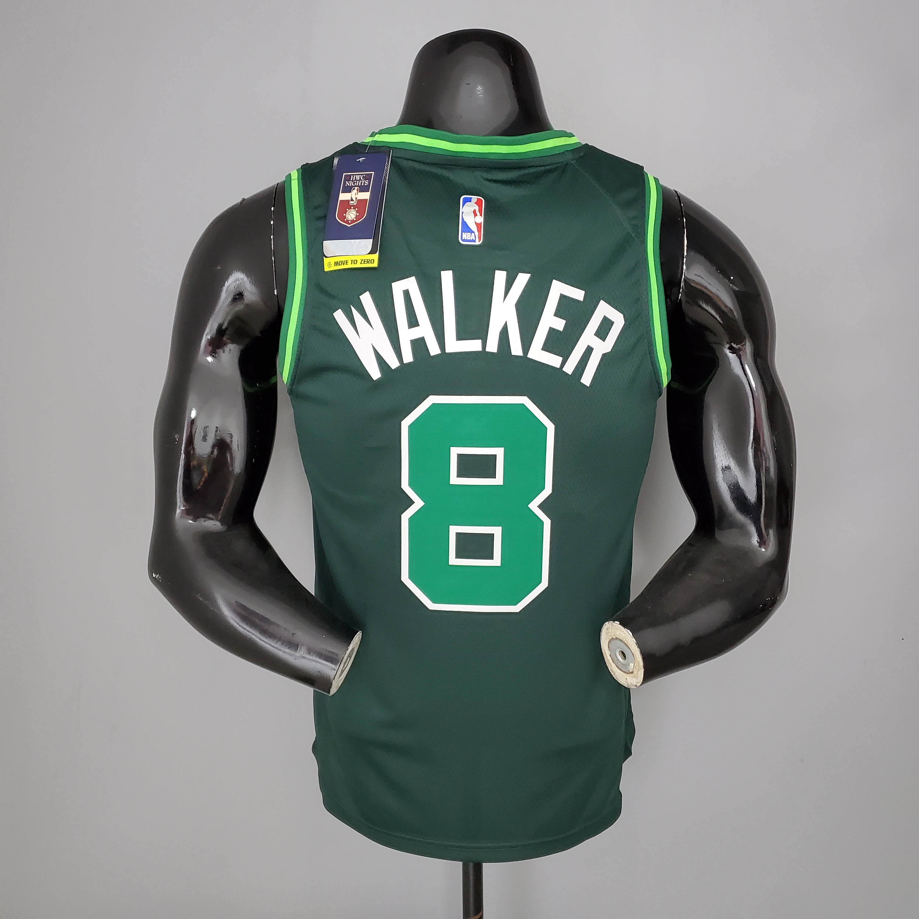 NBA Season 2021 Boston Celtics Dark Green Rewarding Version #8 WALKER Jersey High Quality Name and Number Print - leoleo123123