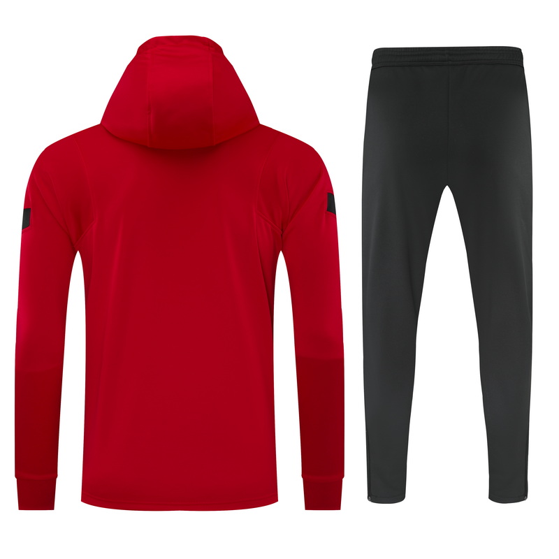 21-22 At Madrid Red Jacket with Cap Tracksuit Thai Quality - leoleo123123
