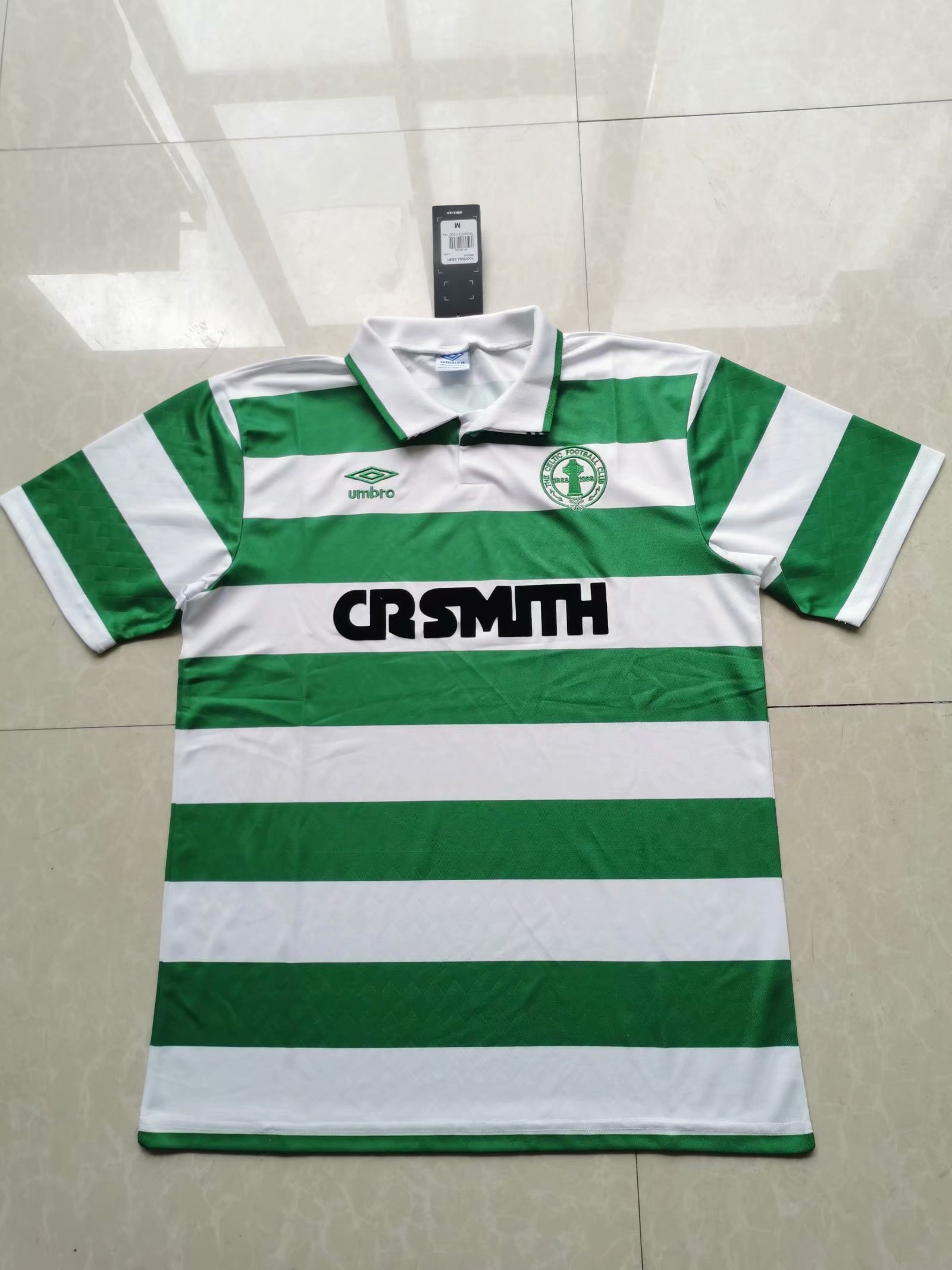 85-86Celtic Home Retro Jersey - leoleo123123