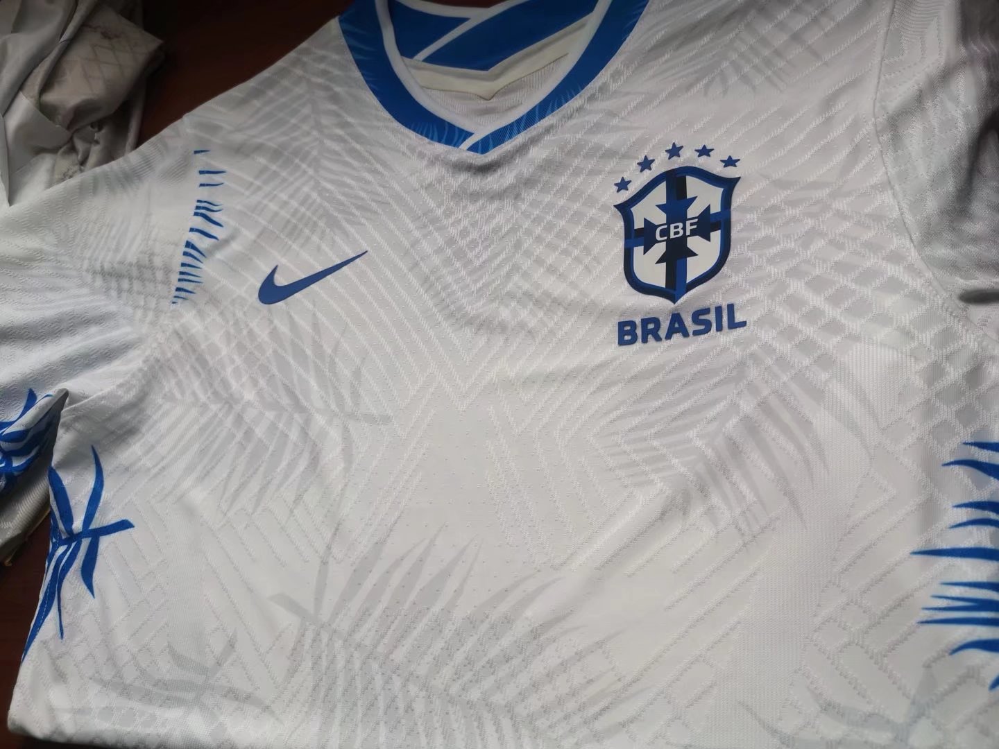 22/23 Brazil Training Jersey White Player 1:1 Quality Thai Quality - leoleo123123