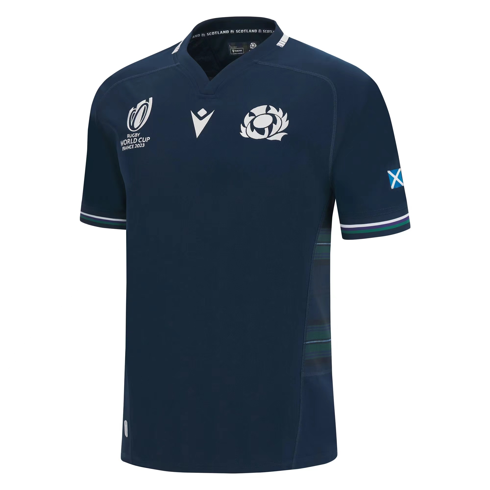 Rugby World Cup 2023 Scotland Home Rugby Jersey High Quality - leoleo123123