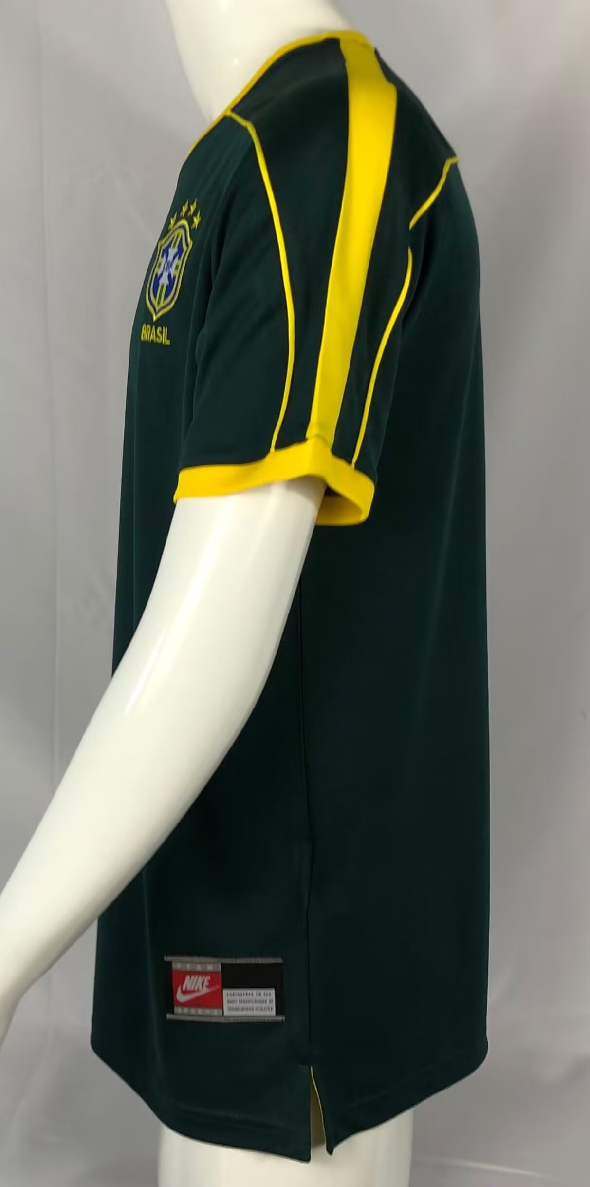 1998 Brazil Goalkeeper Retro Jersey - leoleo123123