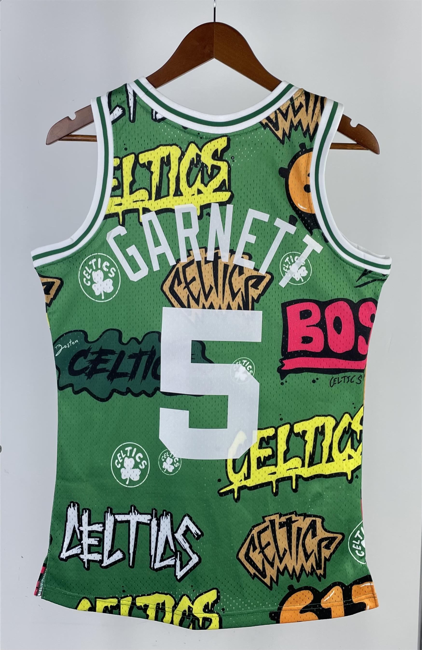 NBA Men Season 07-08 Boston Celtics Green #5 GARNETT Swingman Jersey - leoleo123123
