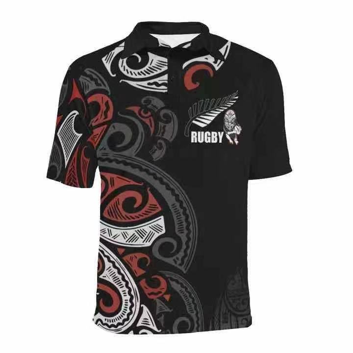 Rugby New Zealand Rugby Polo High Quality - leoleo123123