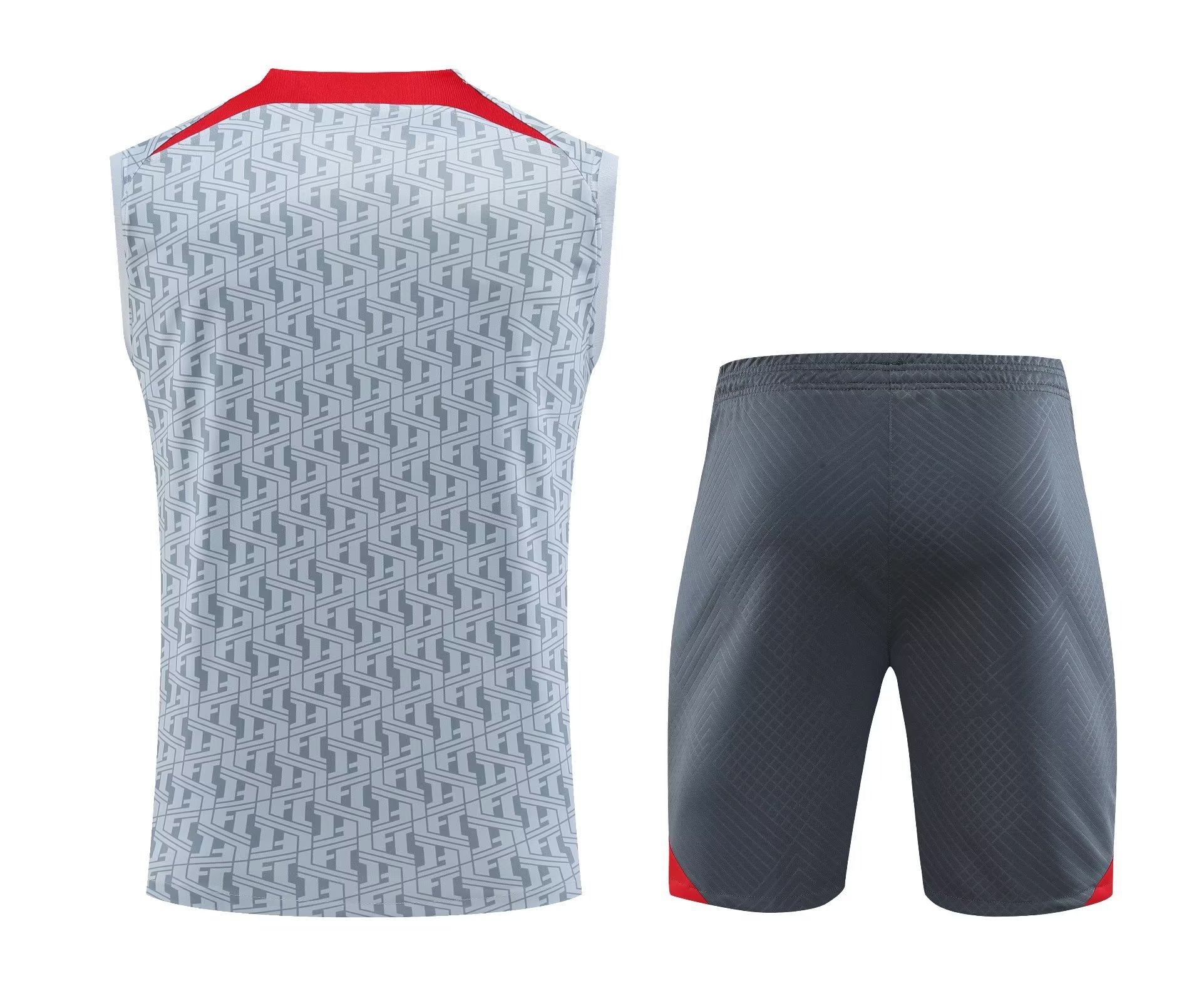 23/24 Liverpool Vest Training suit Grey Color - leoleo123123