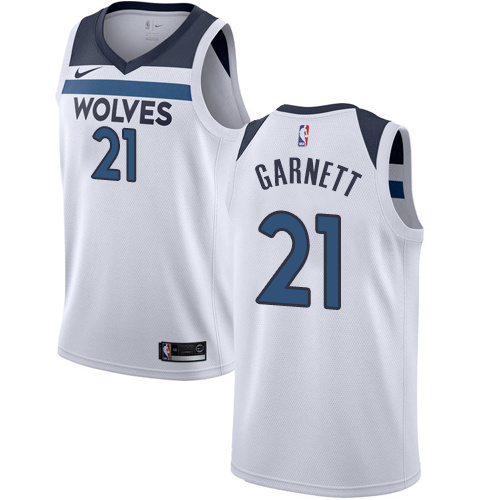 NBA Men Minnesota Timberwolves White #21 GRANETT Jersey High Quality Name and Number Print - leoleo123123