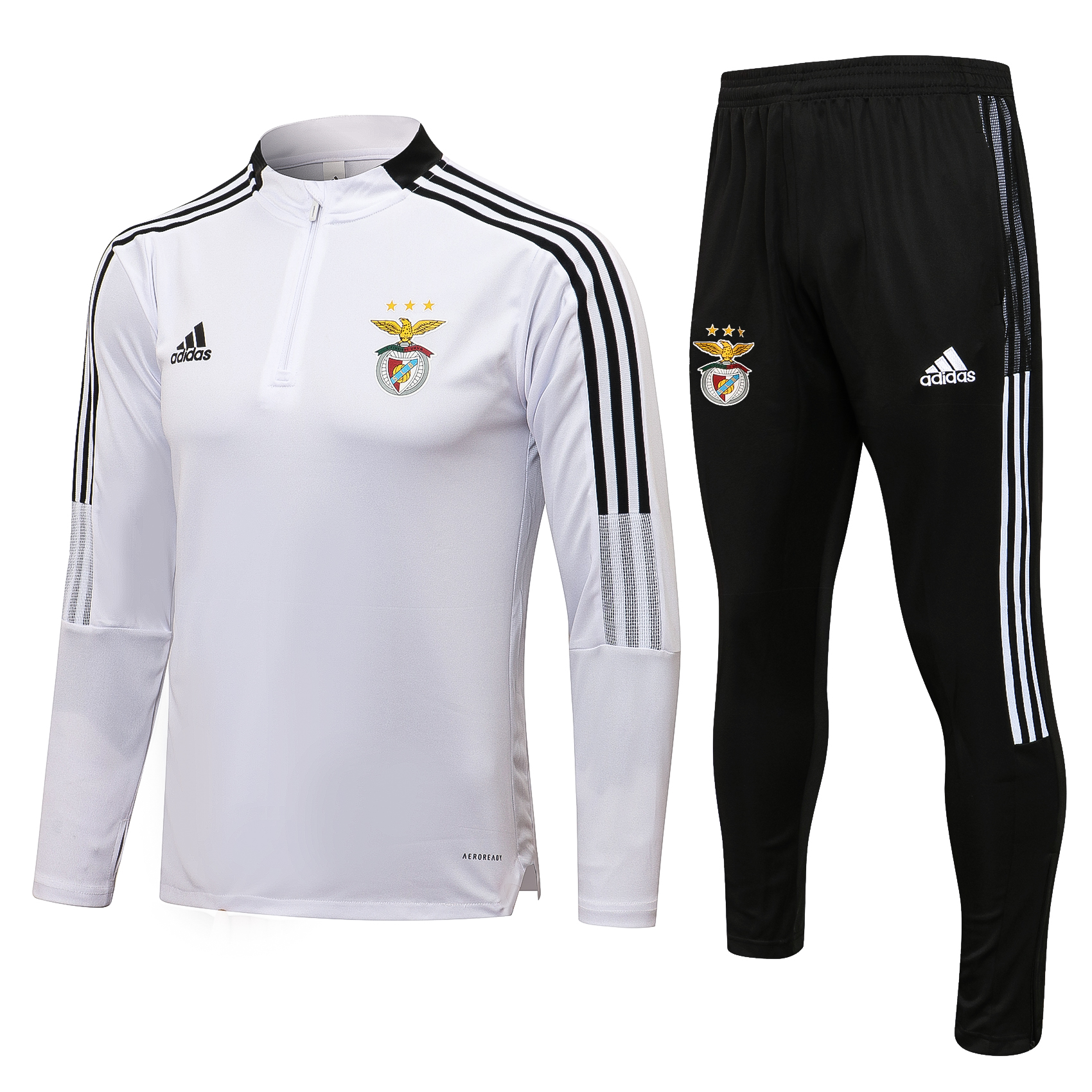 21-22 Benfica White Sweater Tracksuit Thai Quality - leoleo123123