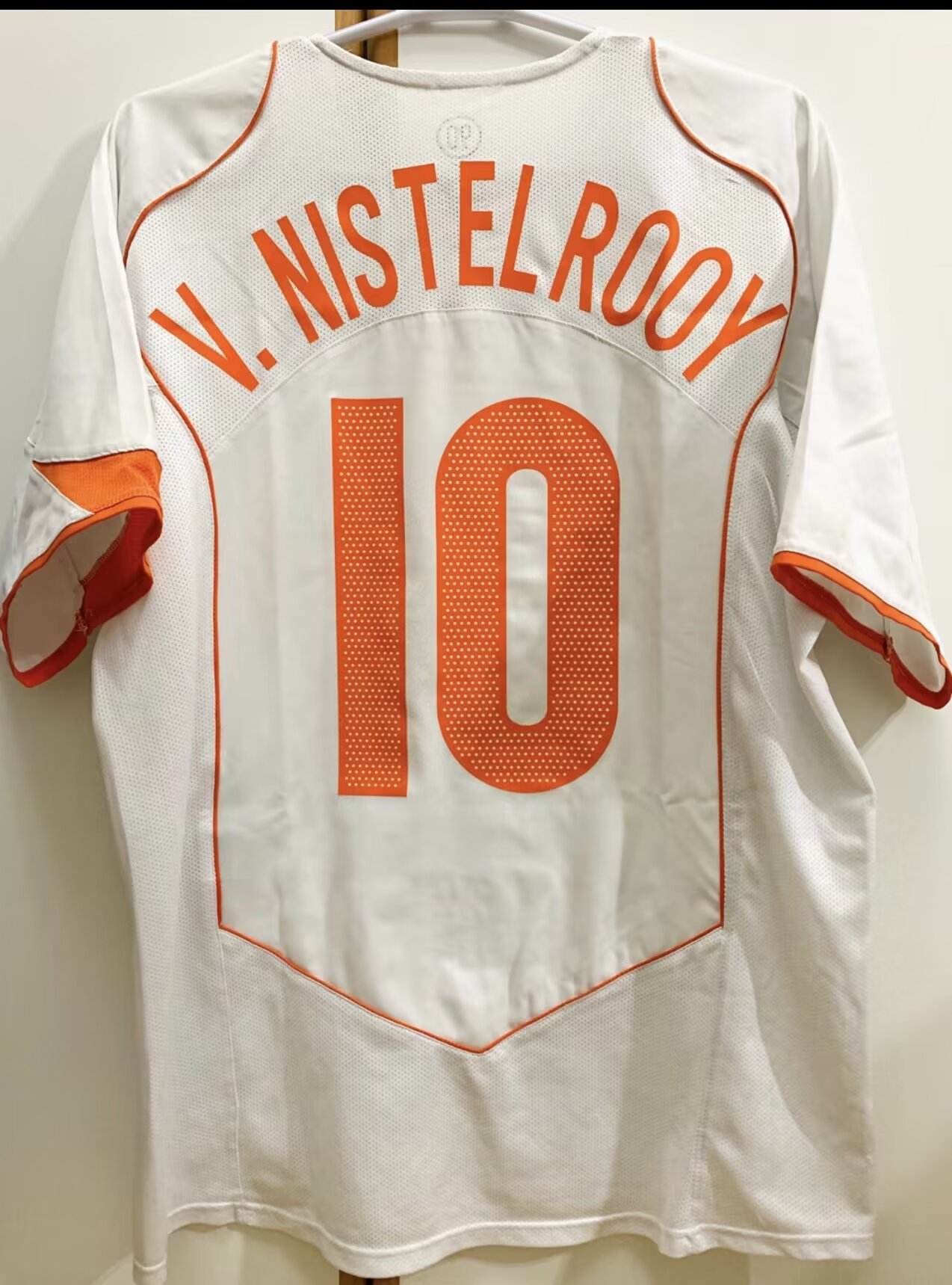 2004 Netherlands Away Retro Jersey - leoleo123123