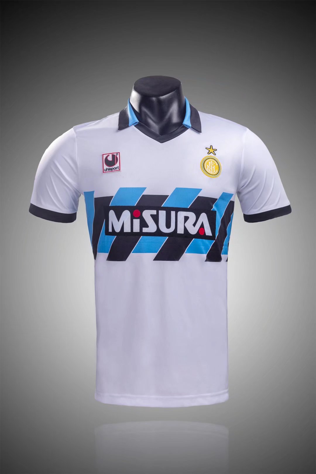 90/91 Inter Milan Away Retro Jersye - leoleo123123