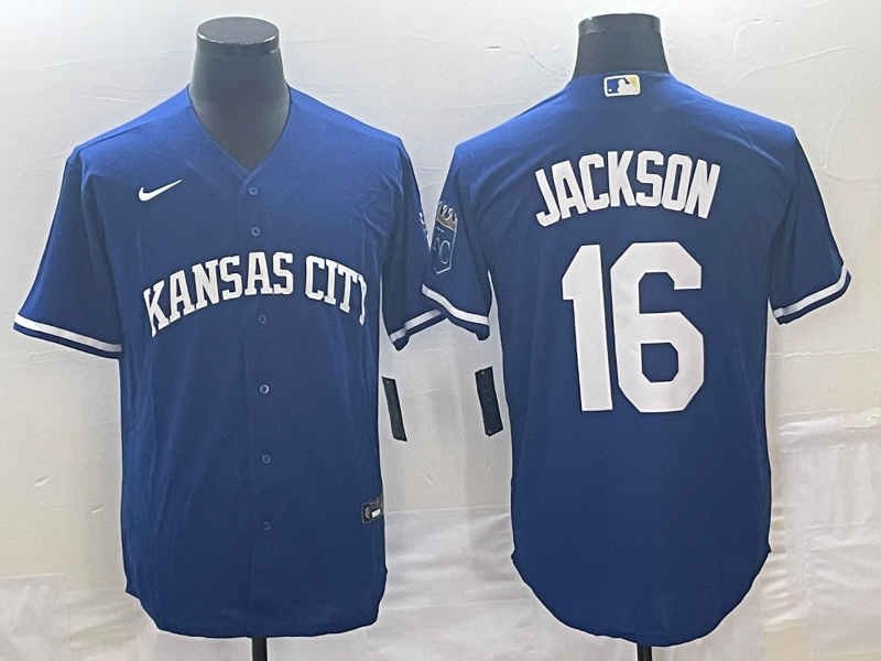 Kansas City Royals Bo Jackson Nike Navy Jersey - leoleo123123