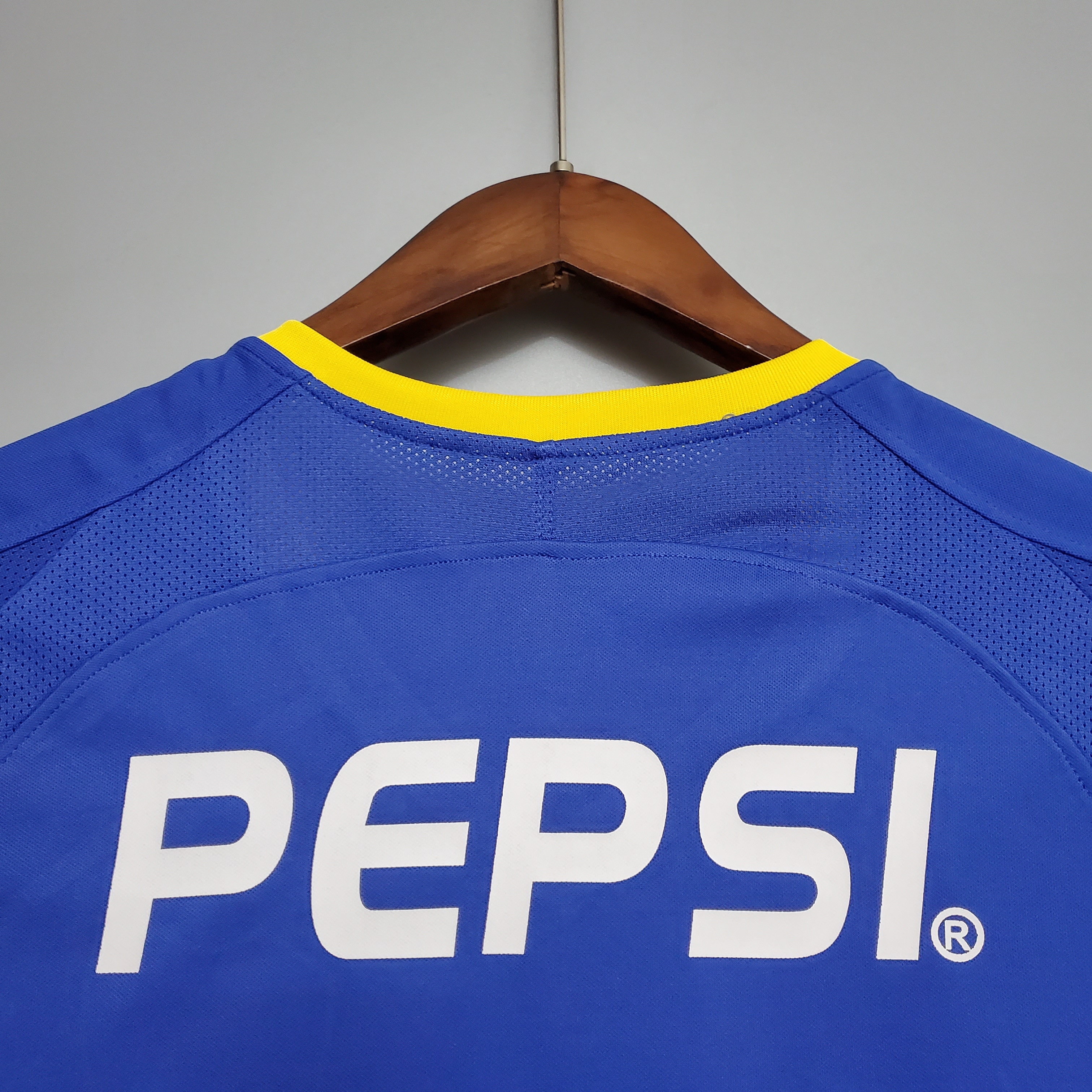 03/04 Boca Home Retro Soccer Jersey Thai Quality - leoleo123123