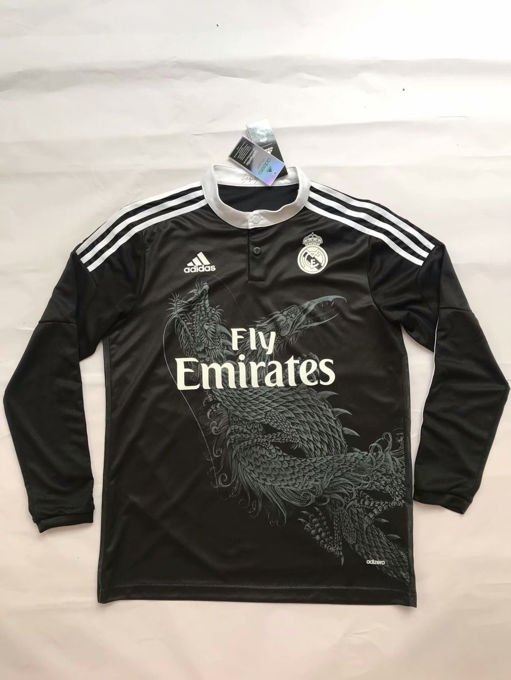14-15 Real Madrid Third Retro Jersey Long Sleeve - leoleo123123