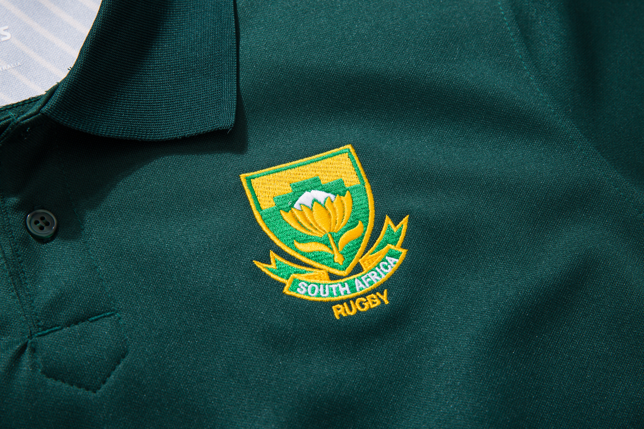 Rugby 2021-2021 South Africa Green Training Rugby Polo High Quality - leoleo123123