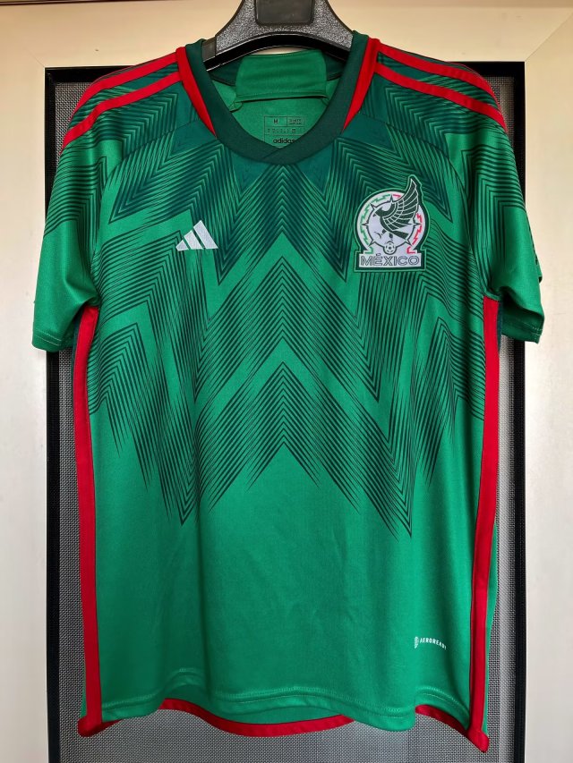 22/23 Mexico Home World Cup Jersey Fans Version 1:1 Quality - leoleo123123