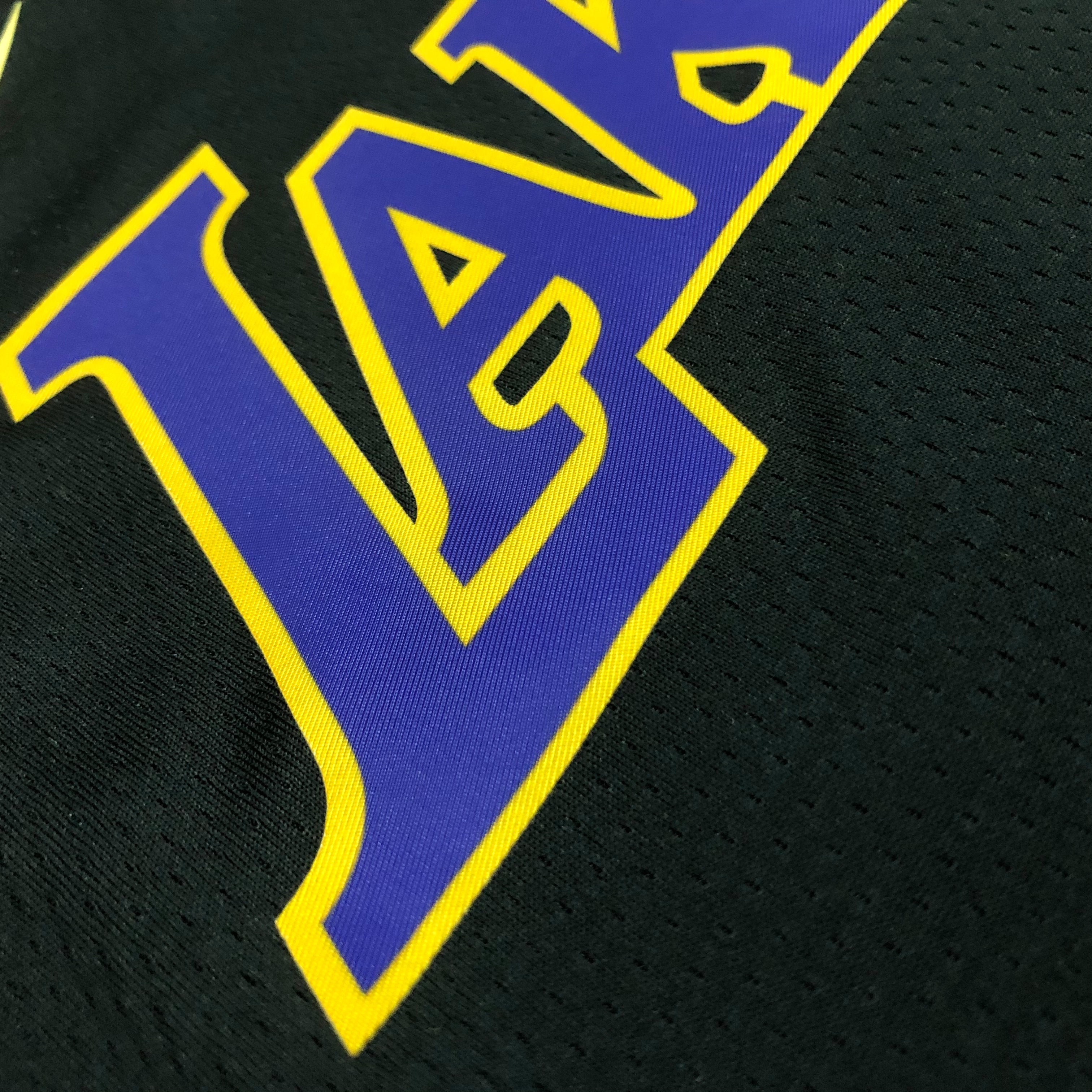 2021 NBA #0 WESTBROOK Lakers Bonus Edition Black NBA Jersey High Quality Name and Number Print - leoleo123123