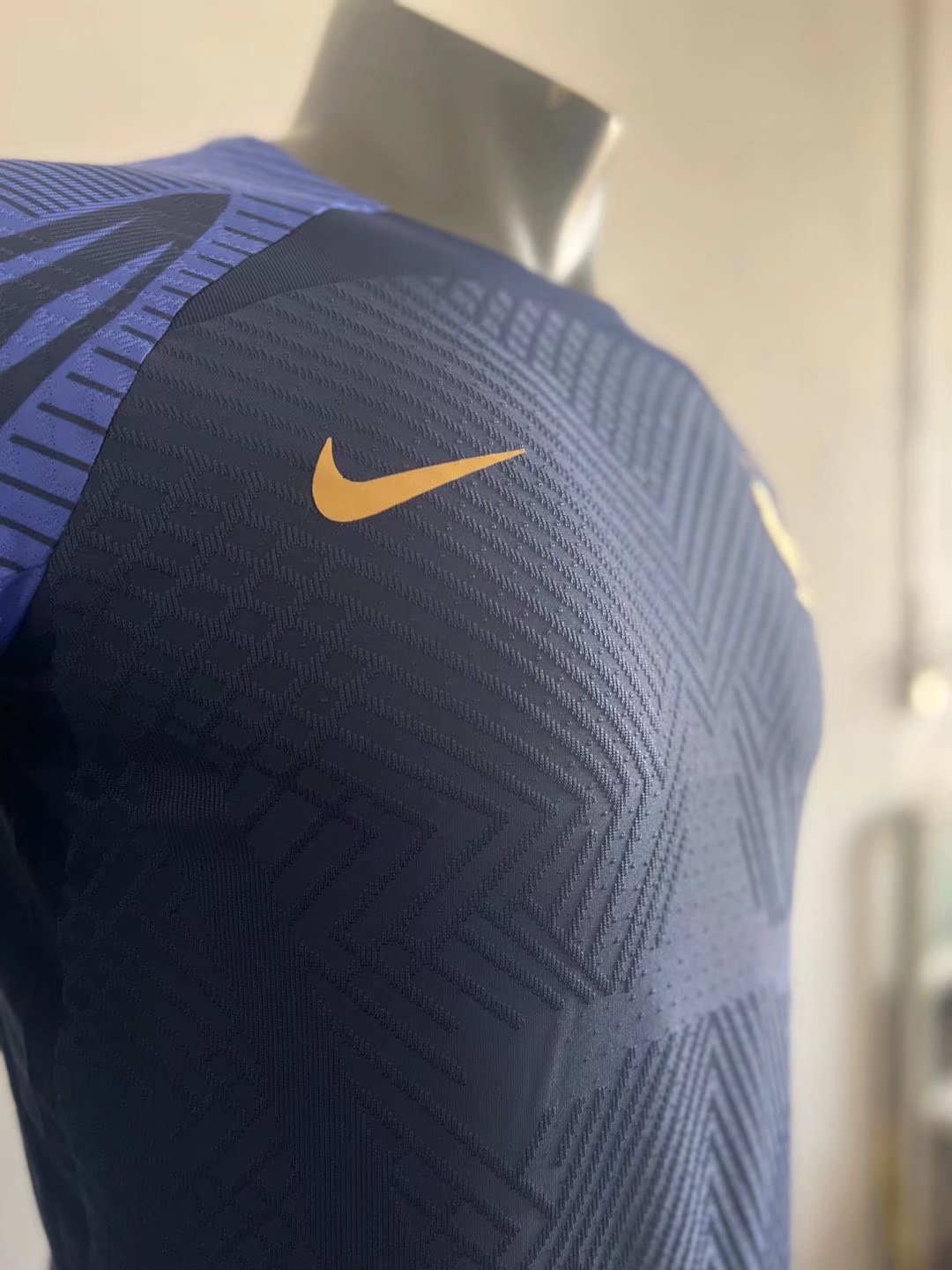 22/23 France Blue Training Soccer Jersey Player Version 1:1 Quality - leoleo123123