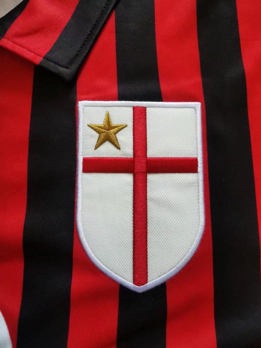 1999-2000 AC Milan Home Retro Jersey - leoleo123123