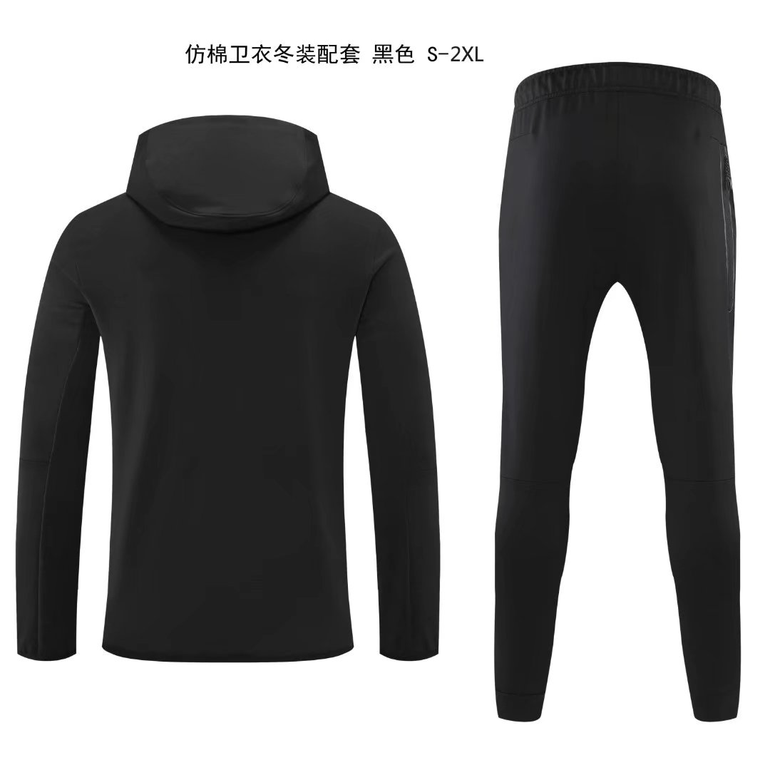 21/22 Nike Jacket Tracksuit Black Color - leoleo123123