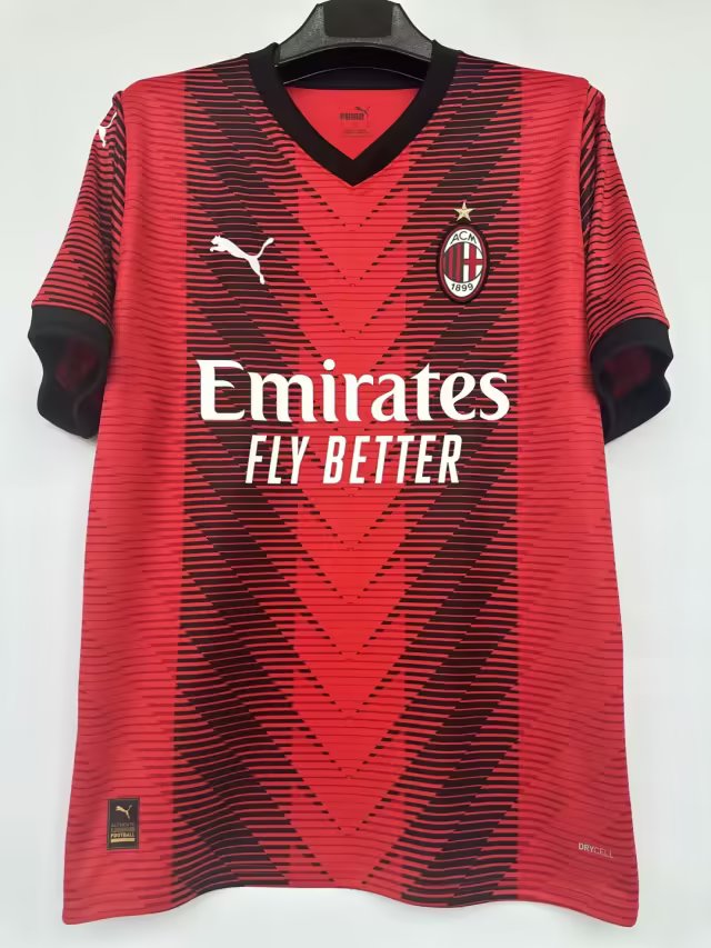 23/24 AC Milan Home Jersey Fans Version 1:1 Quality - leoleo123123