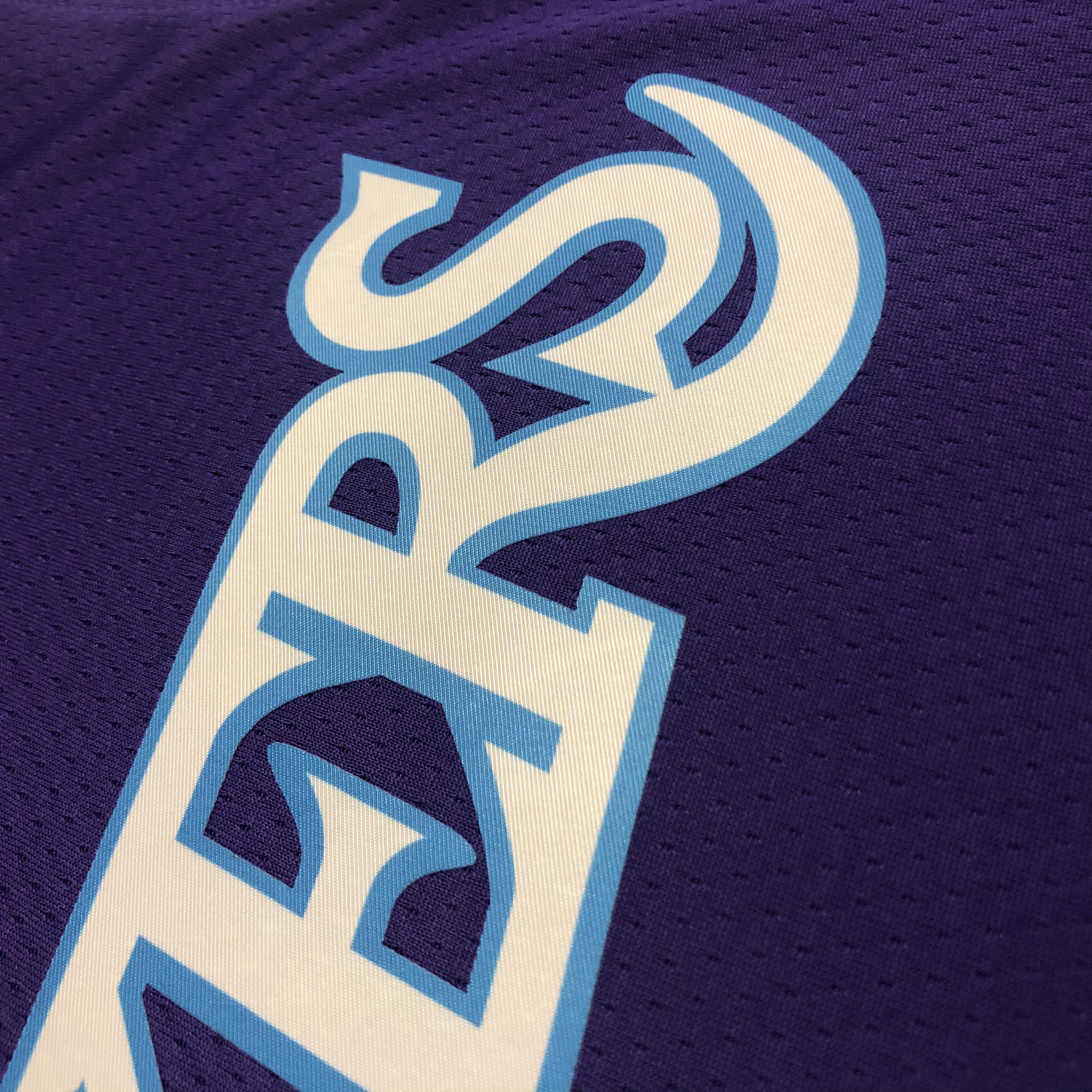 NBA Season 2022 75th Anniversary Los Angeles Lakers Purple Round Neck #23 JAMES Jersey High Quality Name and Number Print - leoleo123123