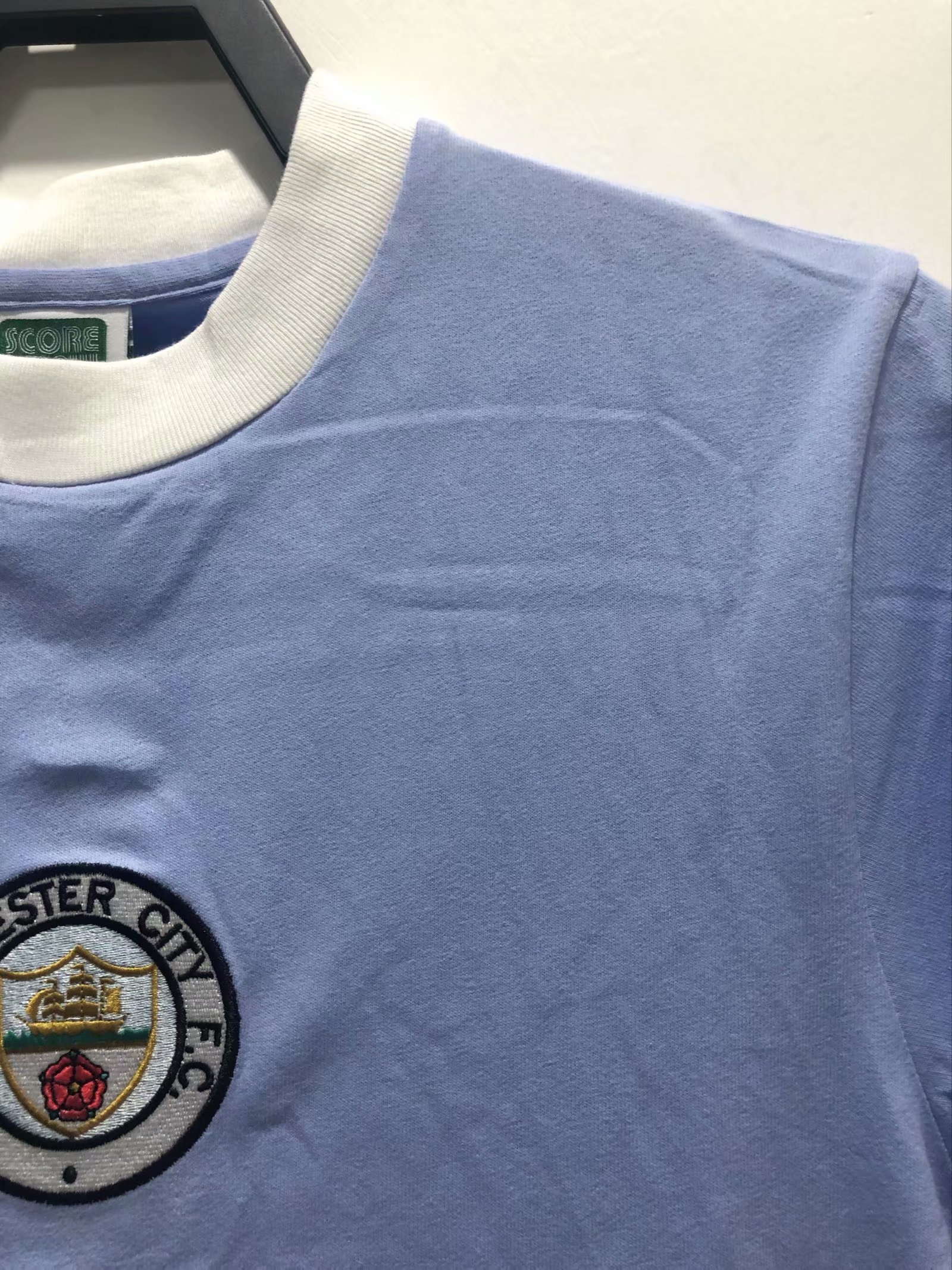 1972 Man City Home Retro Jersey - leoleo123123
