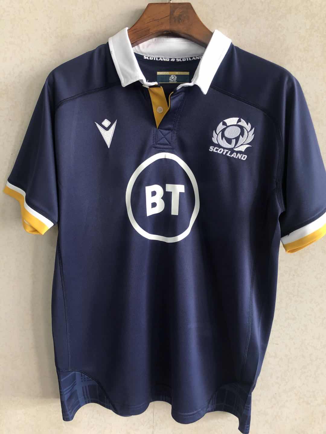 Rugby Season 2021 Scotland Home Rugby Jersey High Quality - leoleo123123