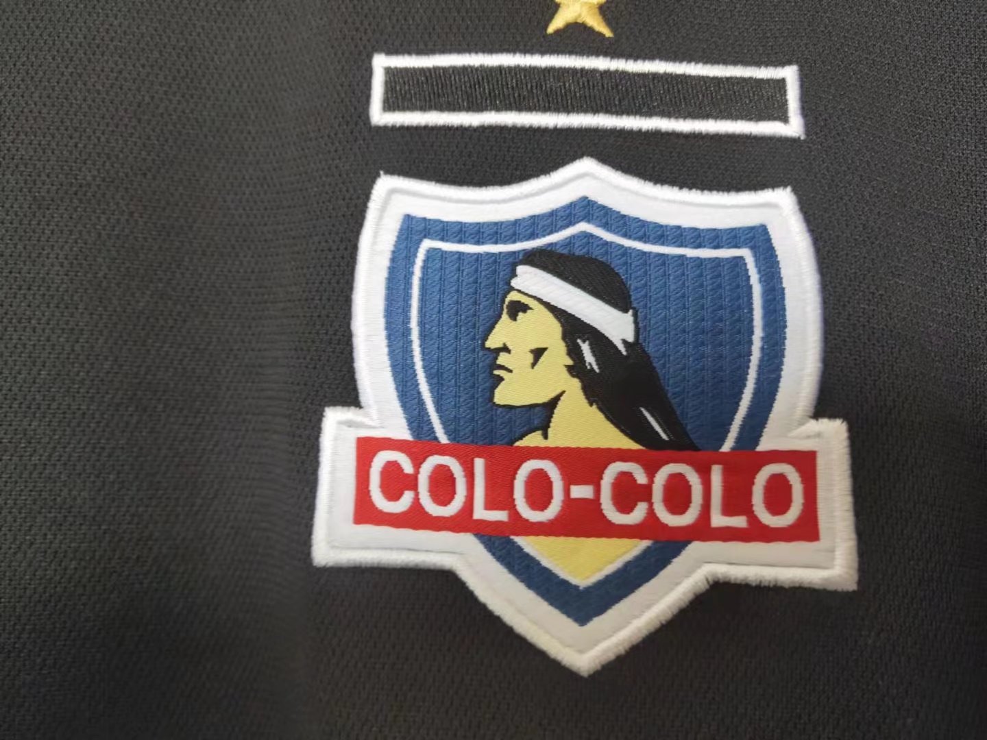 22/23 Colo-Colo Away Black Fans Soccer Jersey - leoleo123123