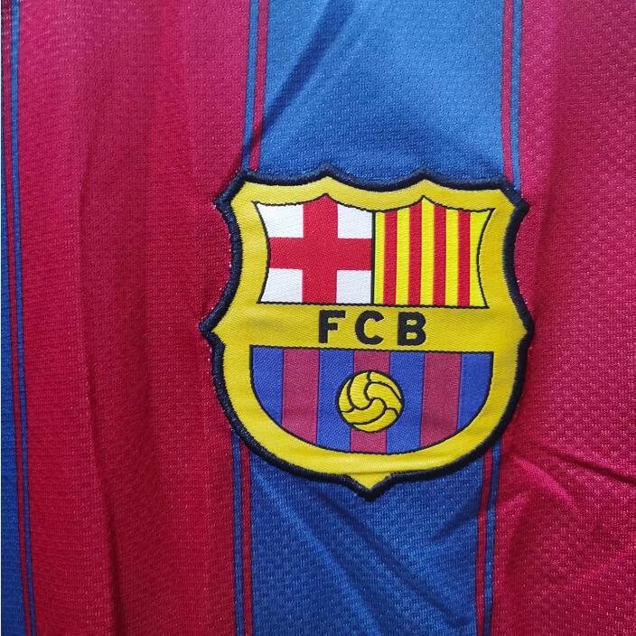 09-10 Barcelona Home Retro Jersey - leoleo123123