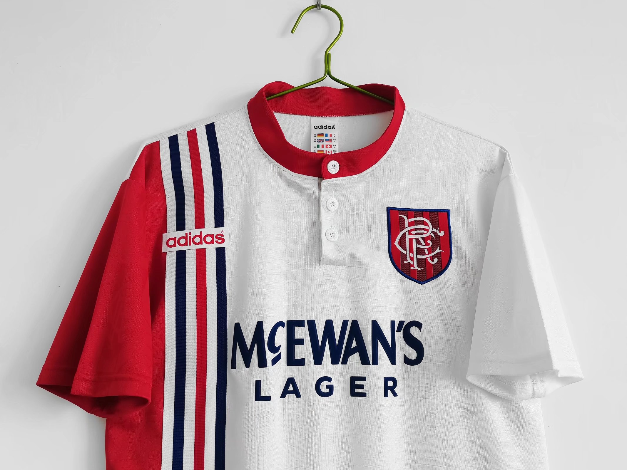 96/97 Rangers Away Retro Jersey Thai Quality - leoleo123123