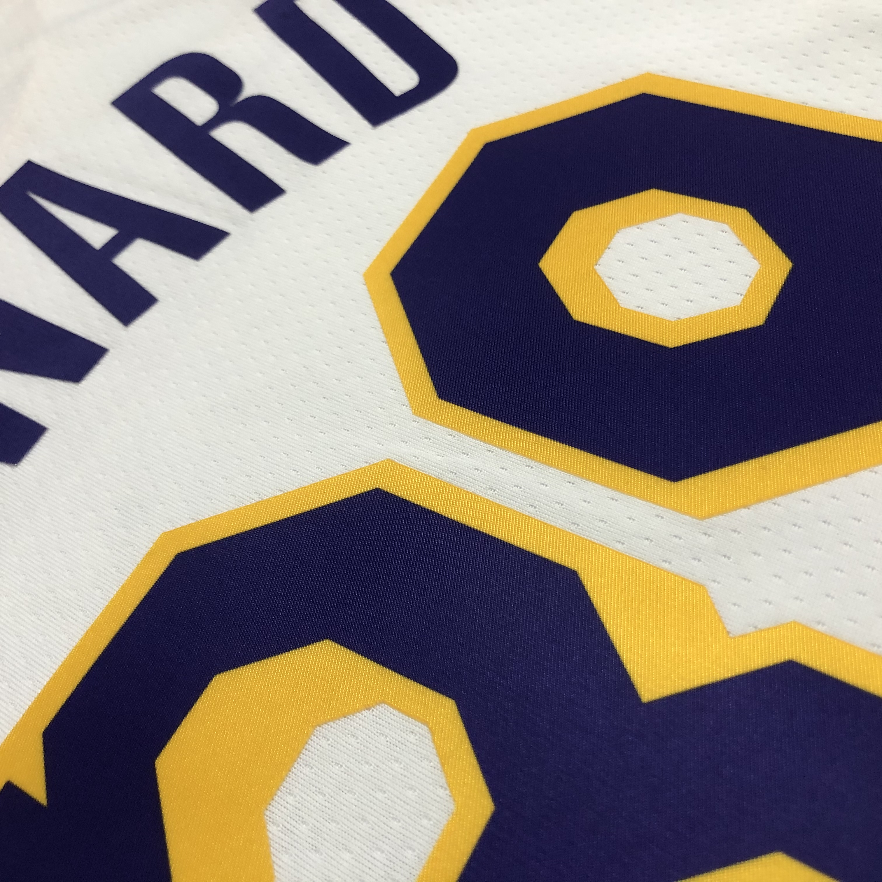 NBA 75th Anniversary Los Angeles Lakers White Round Neck #39 HOWARD Jersey High Quality Name and Number Print - leoleo123123