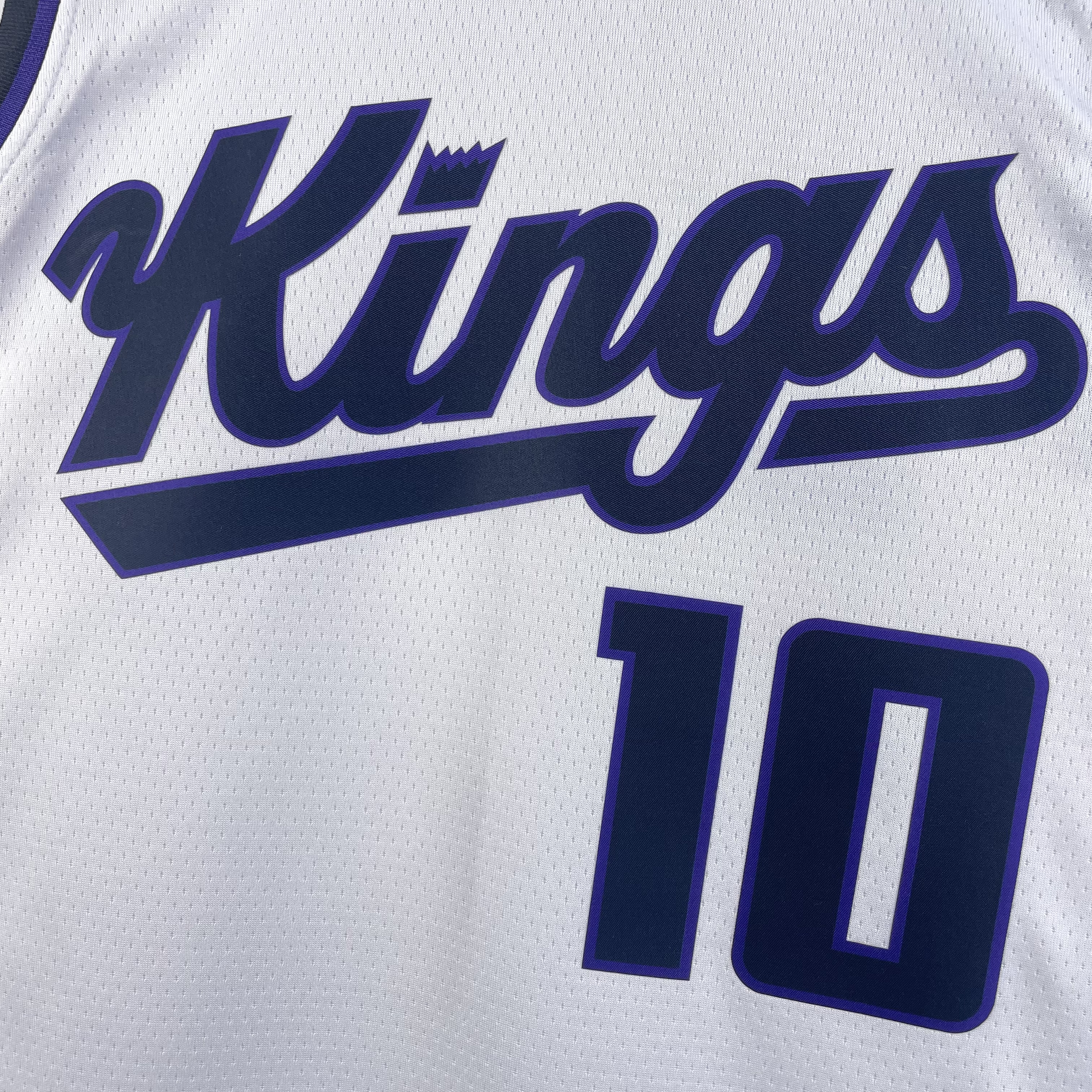 NBA Men 2024 Sacramento Kings White #10 SABONIS Jersey High Quality Name and Number Print - leoleo123123