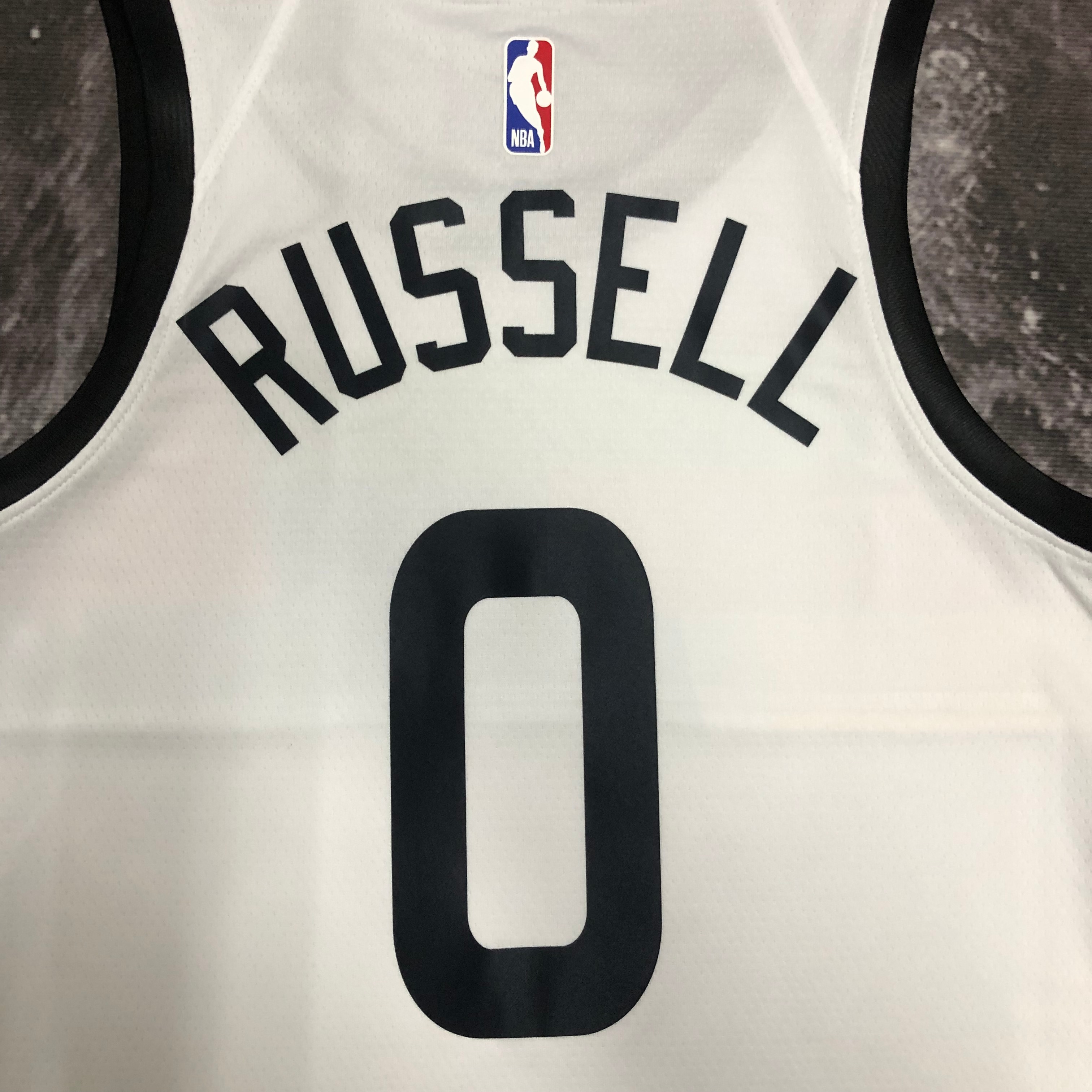 NBA Men Season 2023 Minnesota Timberwolves White #0 RUSSELL Jersey High Quality Name and Number Print - leoleo123123