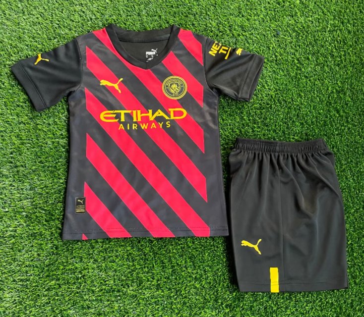 22/23 Man City Away Kids - leoleo123123