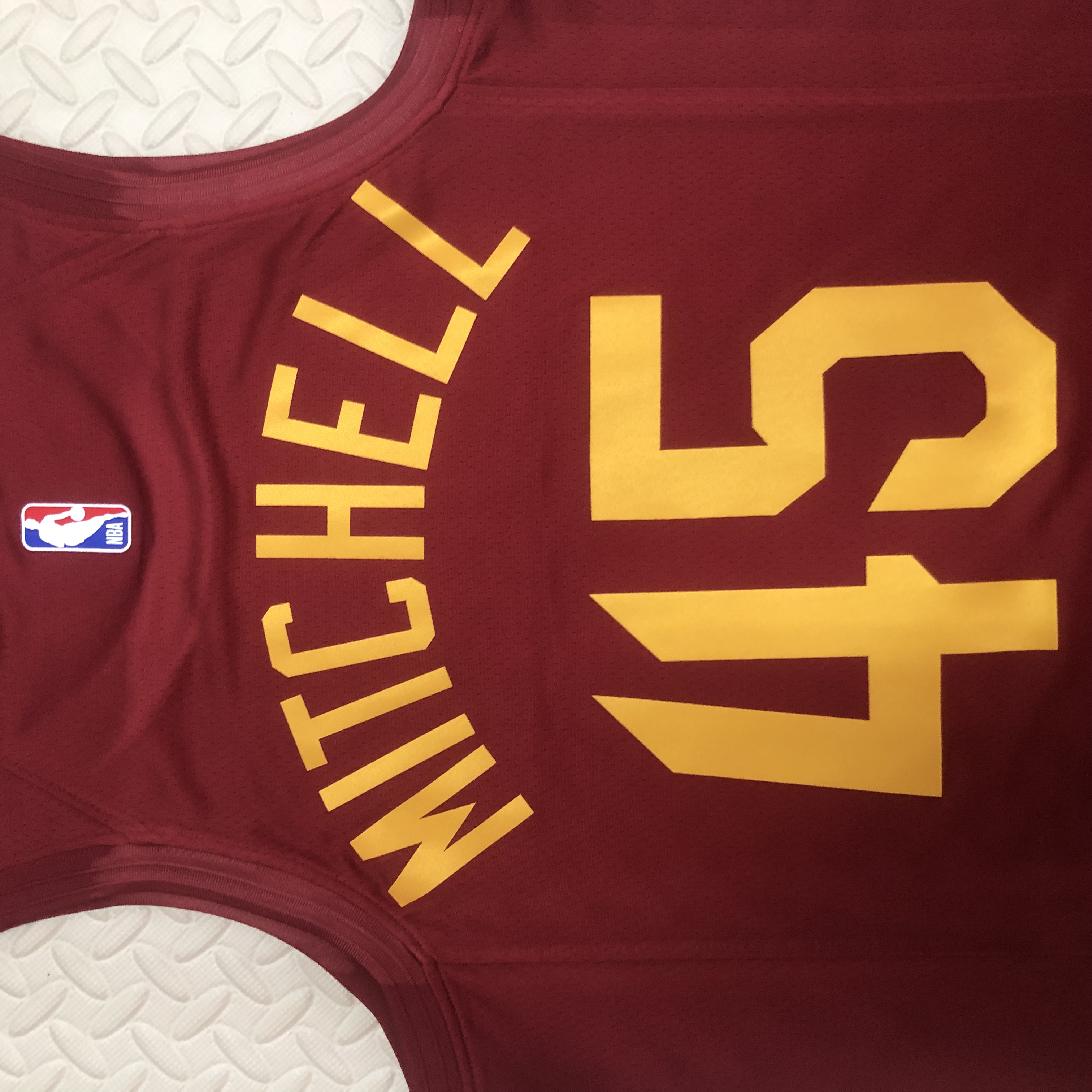 NBA Season 2023 Men Cleveland Cavaliers Red #45 MITCHELL Jersey High Quality Name and Number Print - leoleo123123