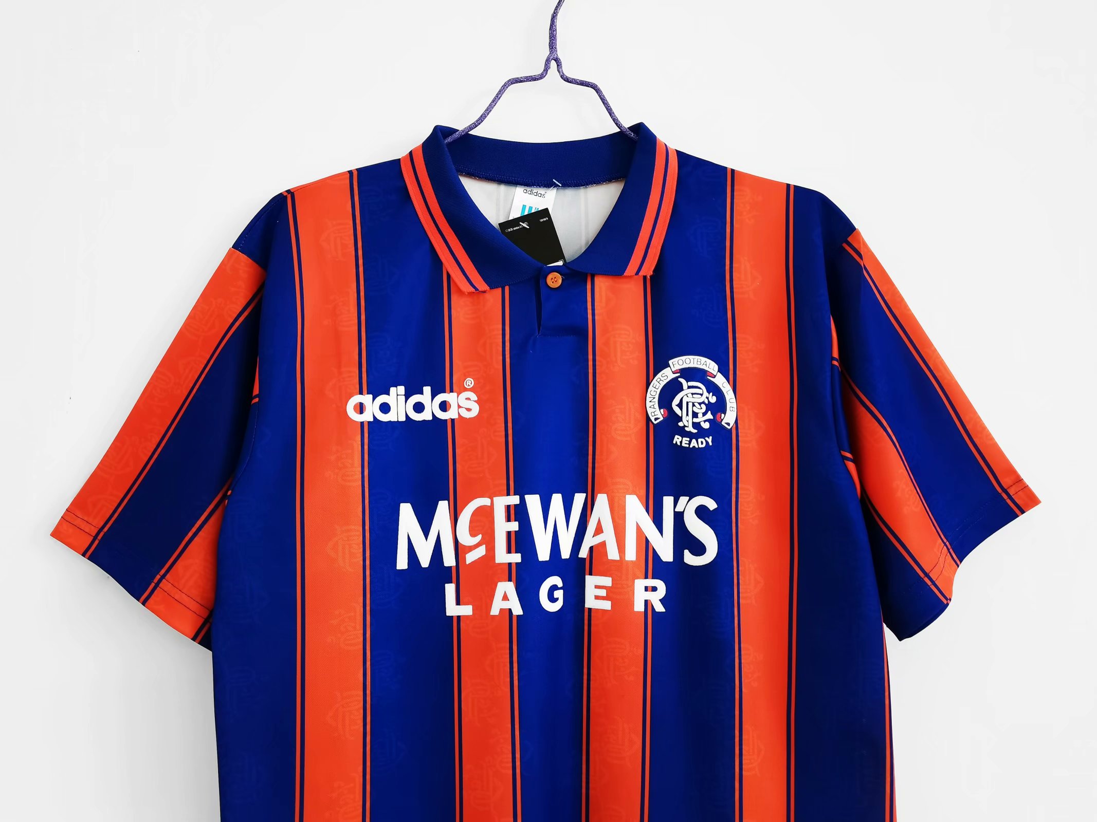 93-94 Rangers Away Retro Jersey Thai Quality - leoleo123123