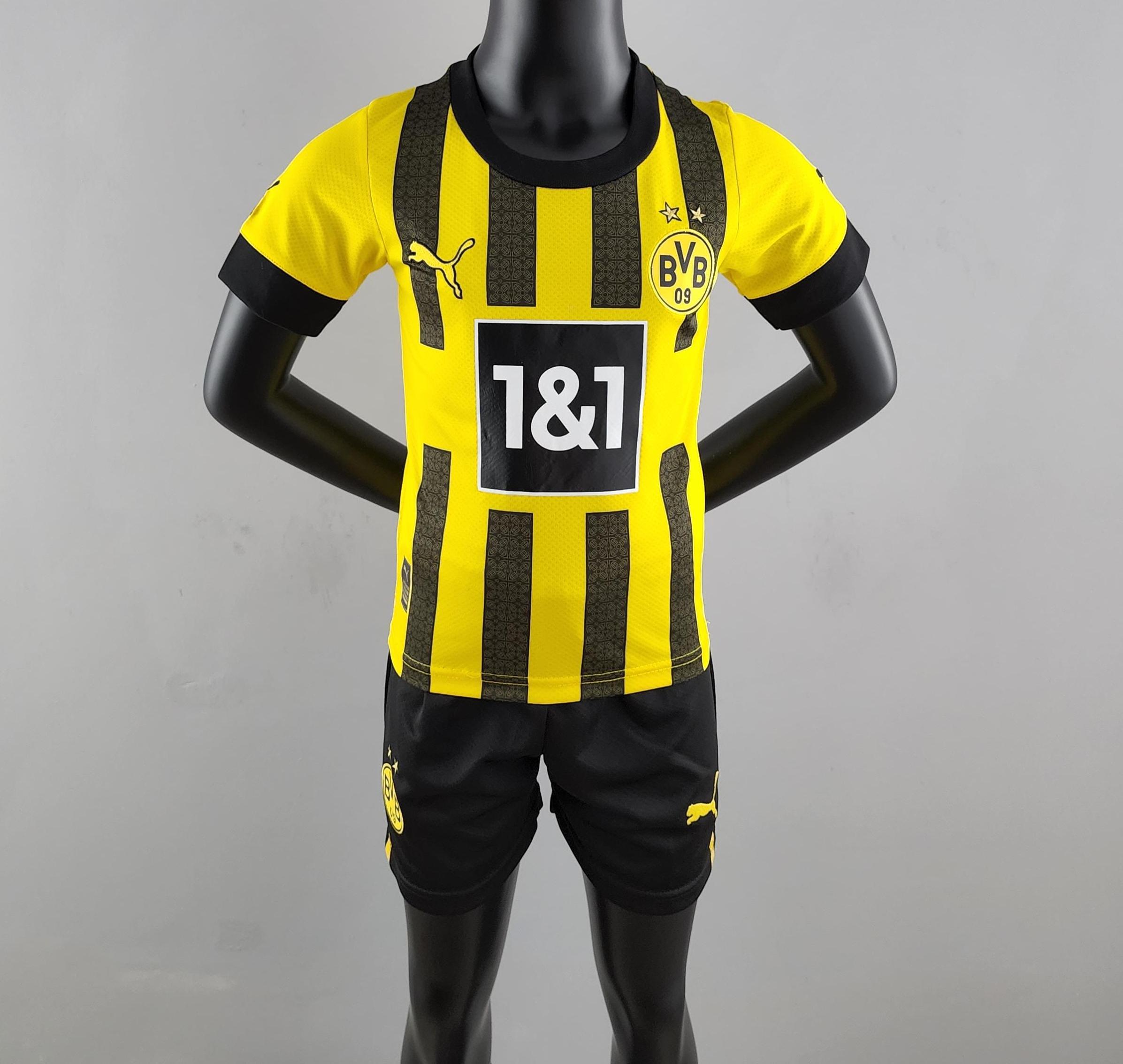 22/23 Dortmund Home Kids Jersey - leoleo123123