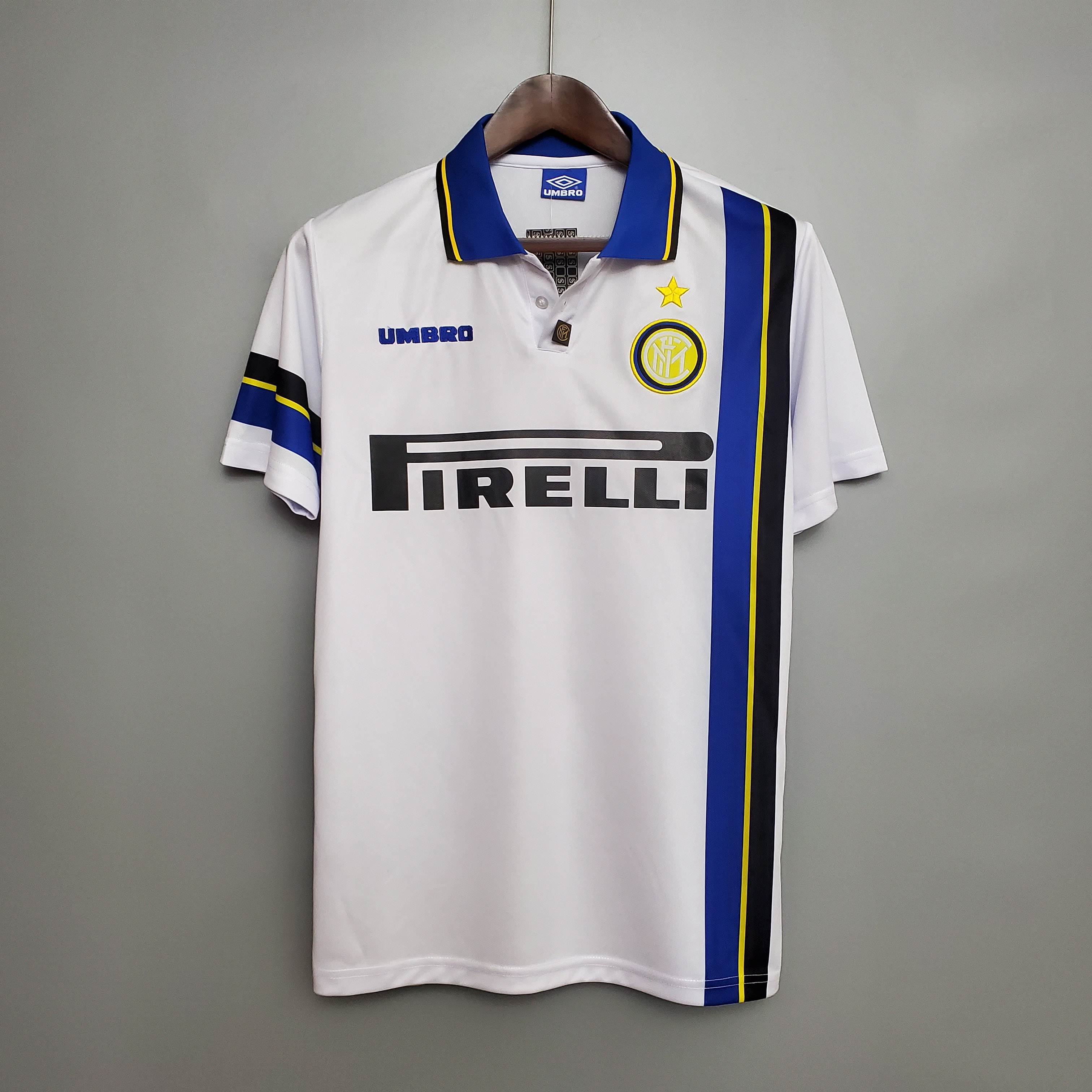 97-98 Inter Milan Away Retro Jersye - leoleo123123