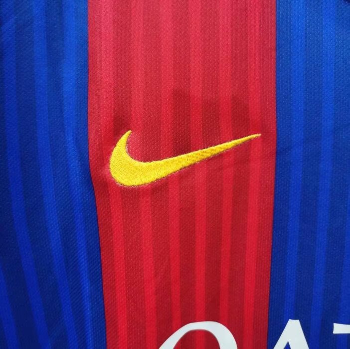 16-17 Barcelona Home Retro Jersey - leoleo123123