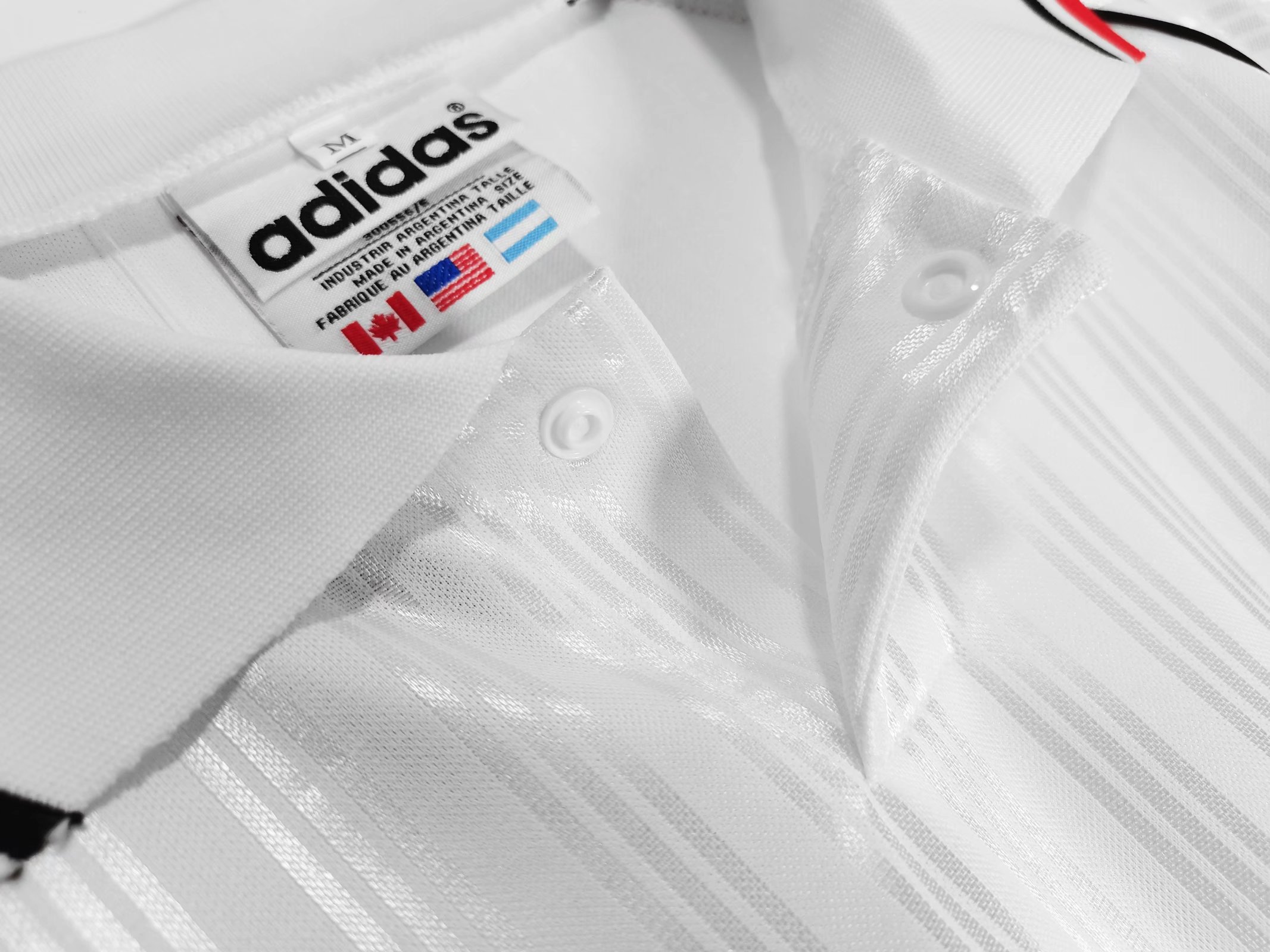 95/96 River Plate Home Retro Jersey - leoleo123123