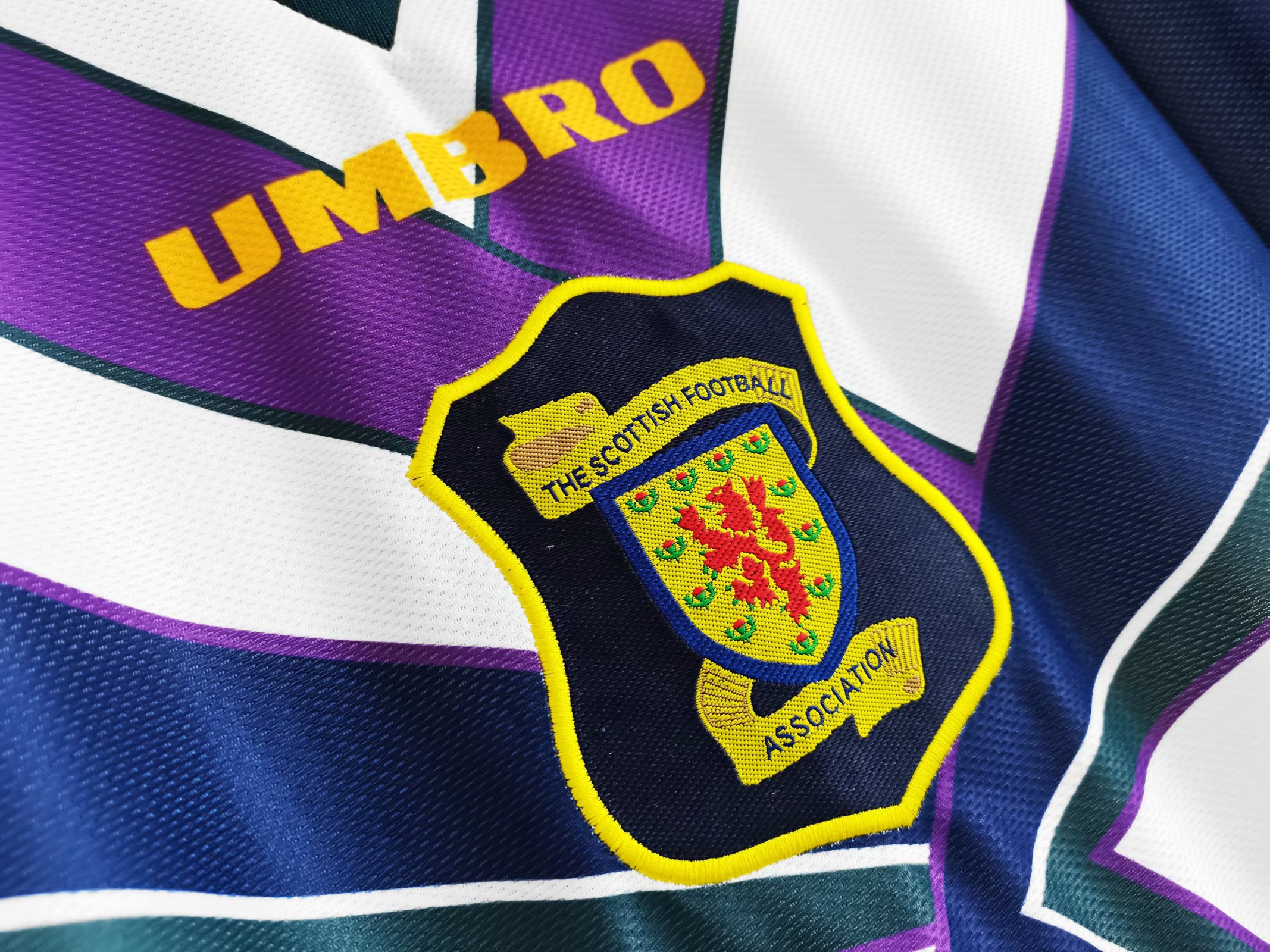 94-96 Scotland Away Retro Jersey - leoleo123123