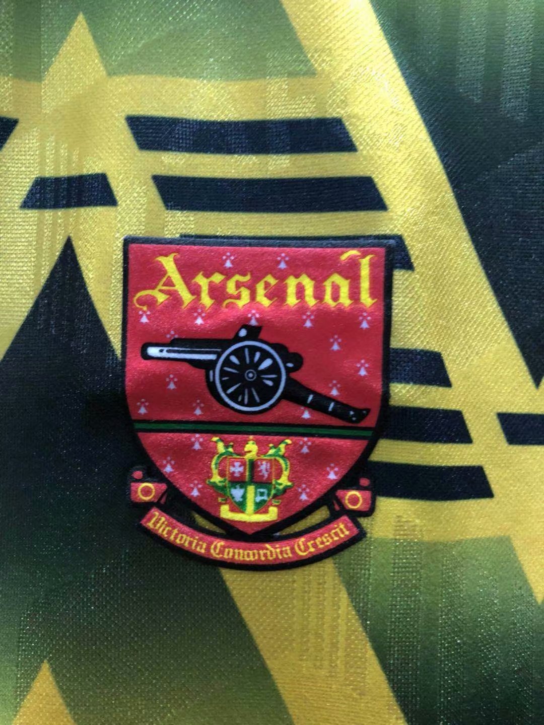 91-93 Arsenal Away Retro Jersey - leoleo123123