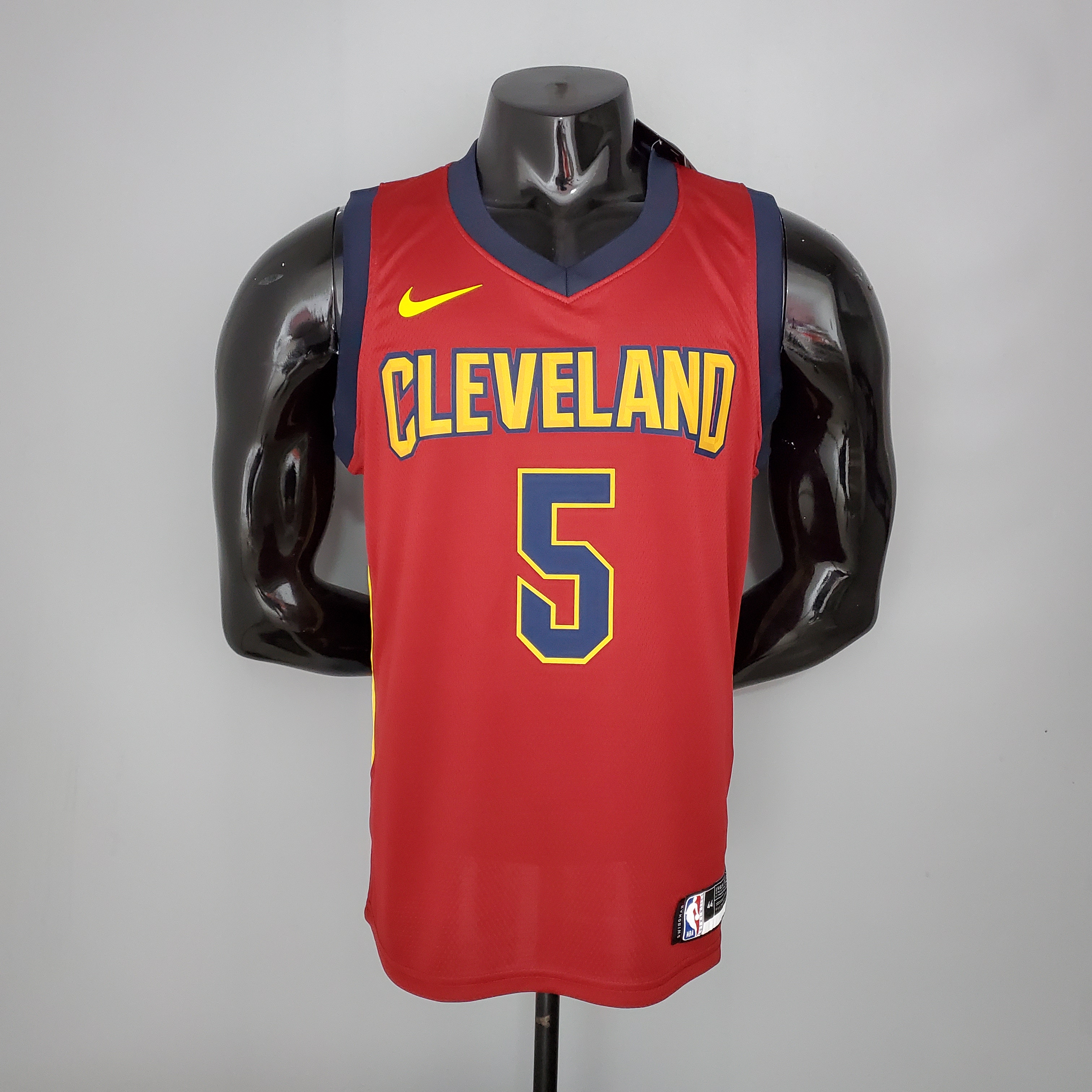 NBA Men Cleveland Cavaliers Red #5 SMITH JR Jersey High Quality Name and Number Print - leoleo123123
